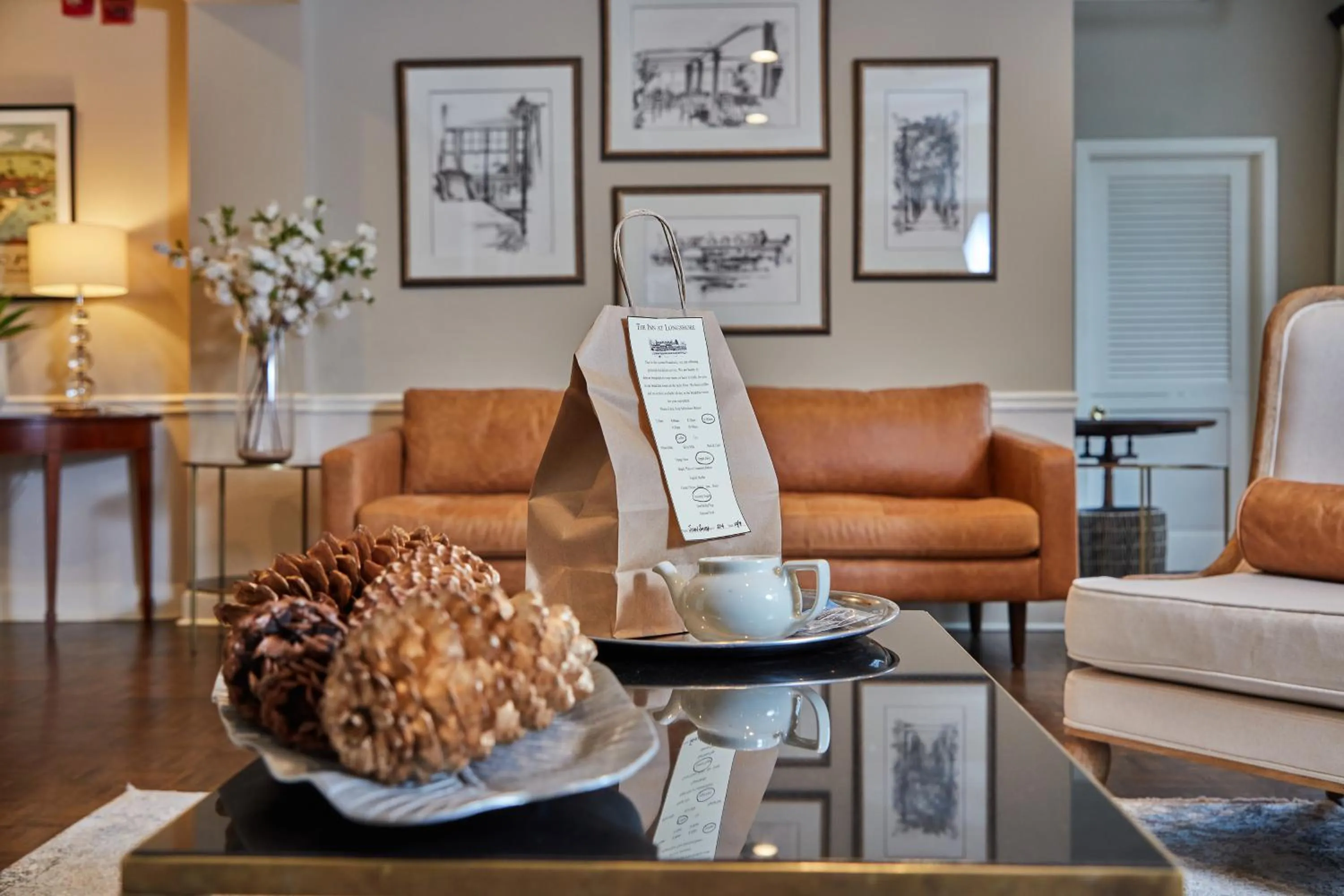 Lobby or reception in The Inn at Longshore