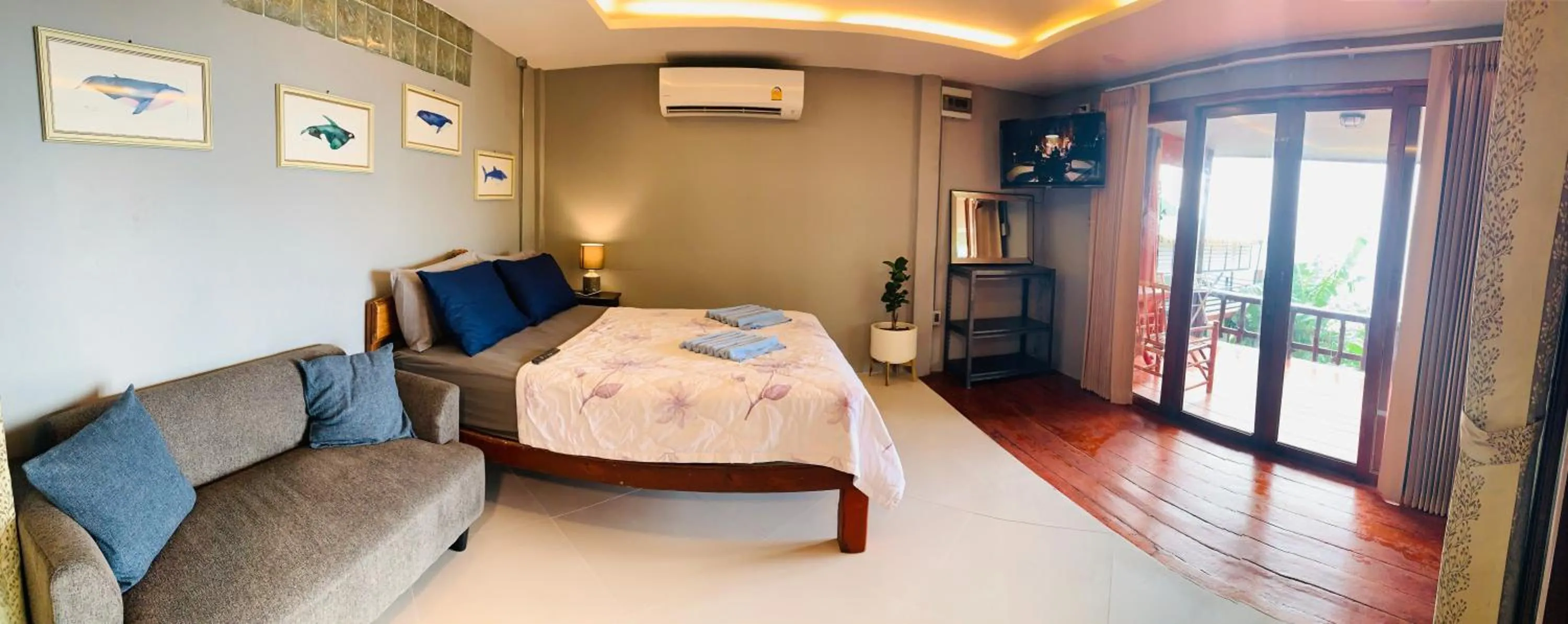 Bed in Suncliff Resort