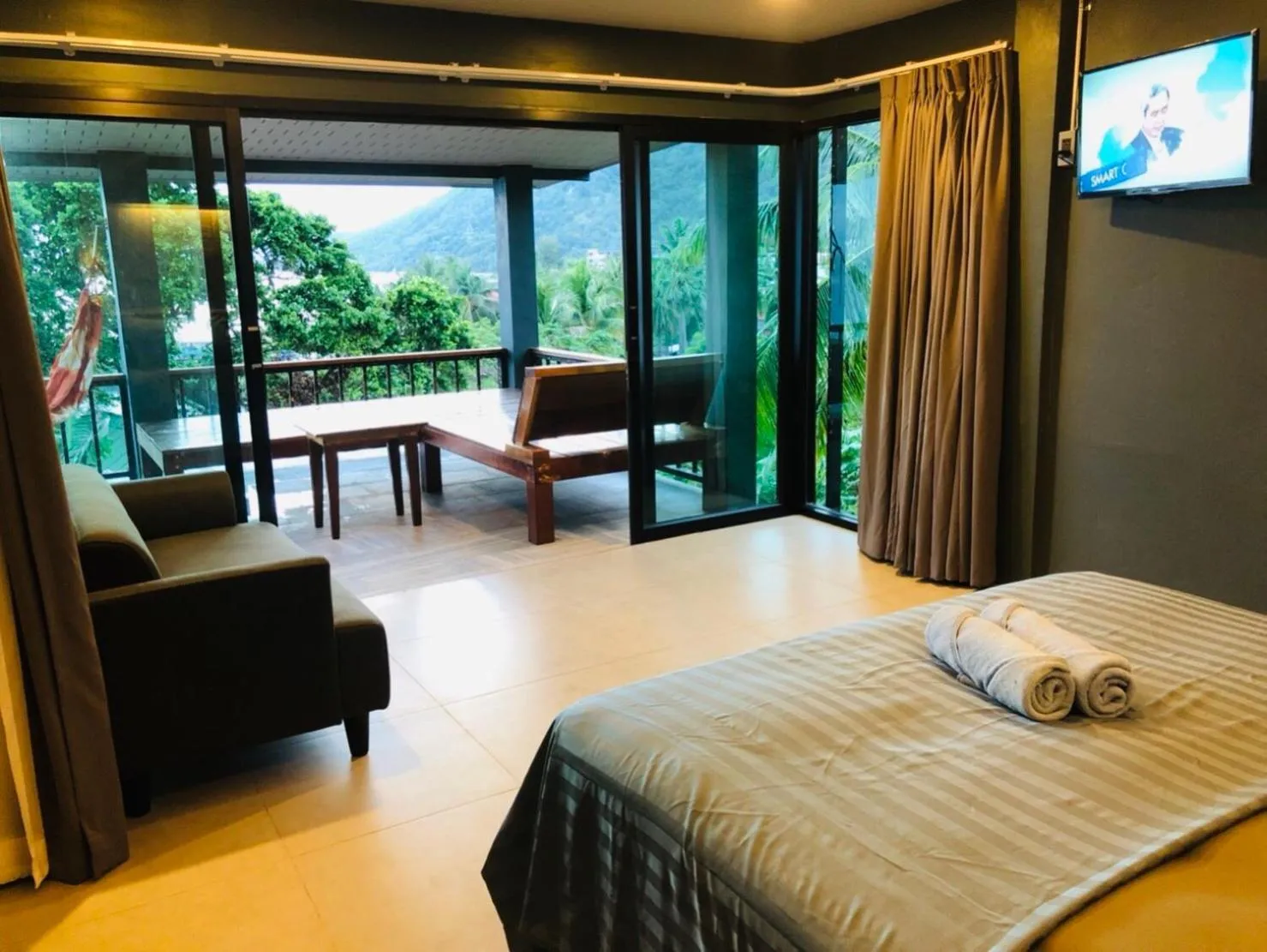 Bed in Suncliff Resort