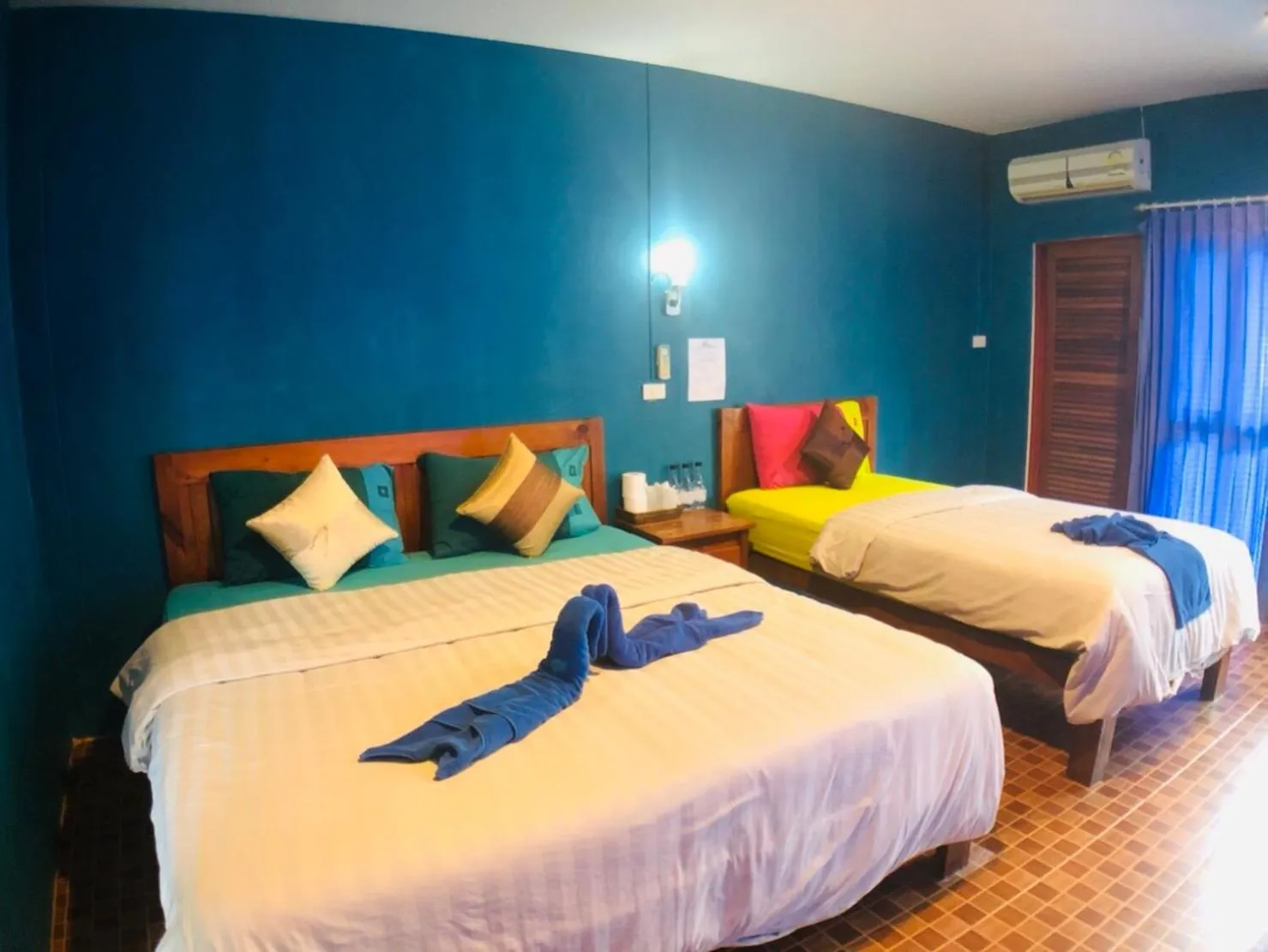 Bed in Suncliff Resort