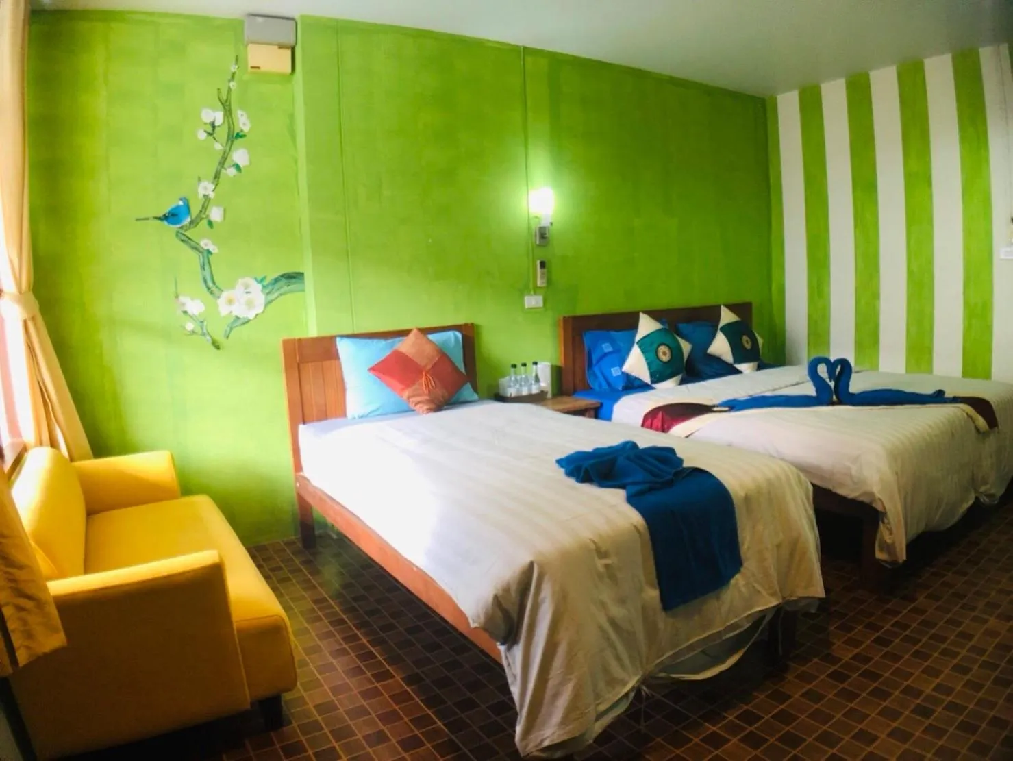 Bed in Suncliff Resort