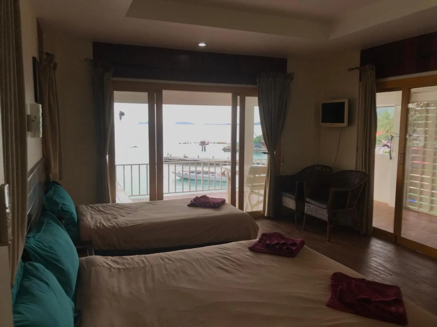 Bed in Suncliff Resort