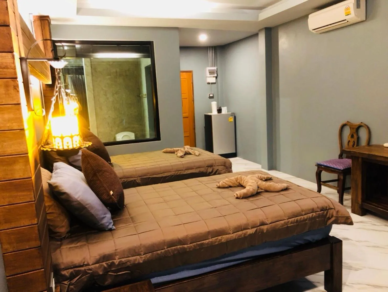 Bed in Suncliff Resort