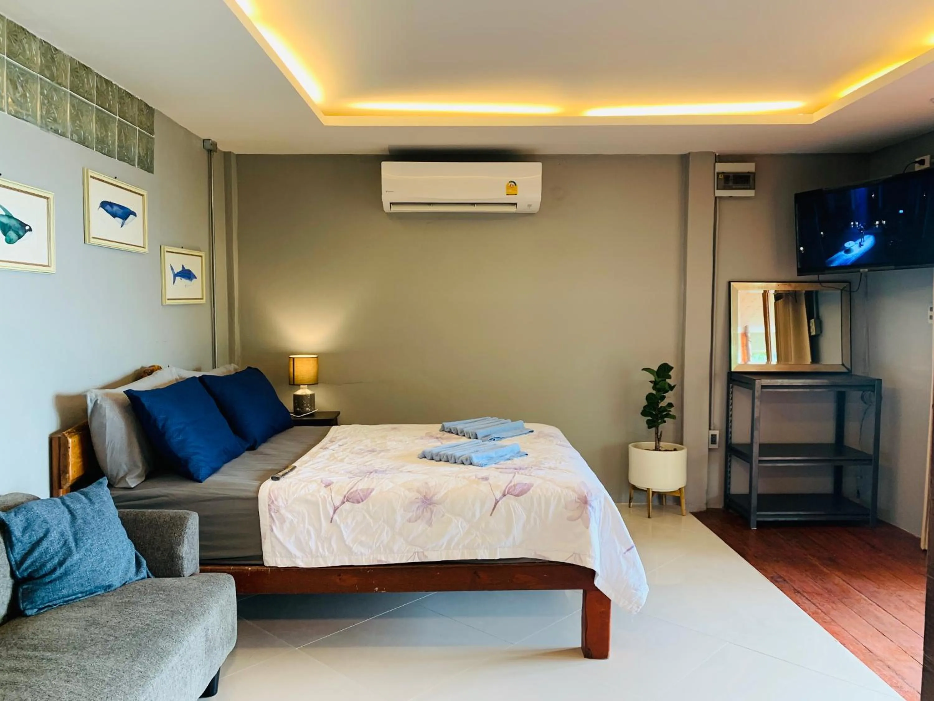 Bed in Suncliff Resort