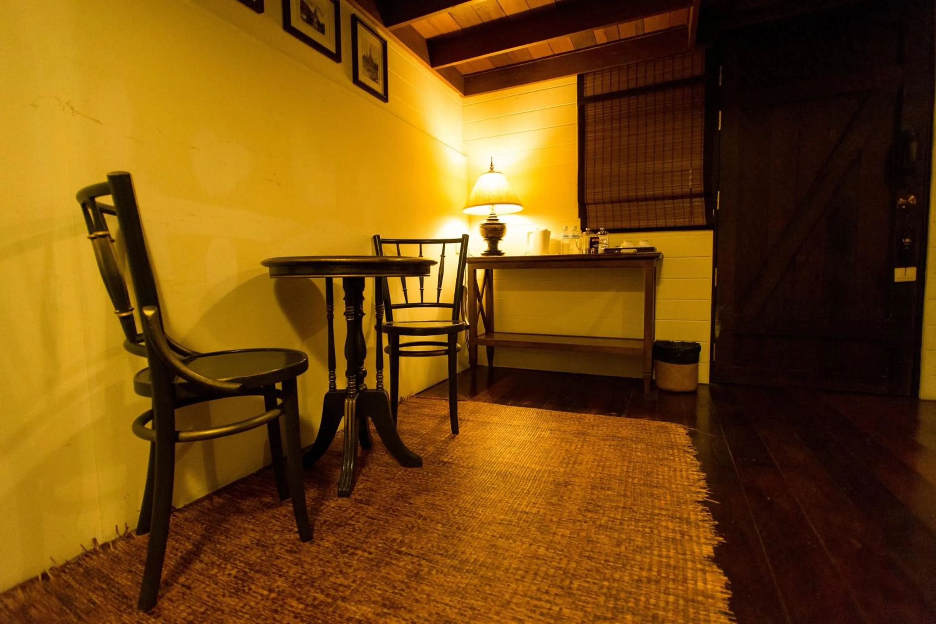 Seating area in Arun Residence