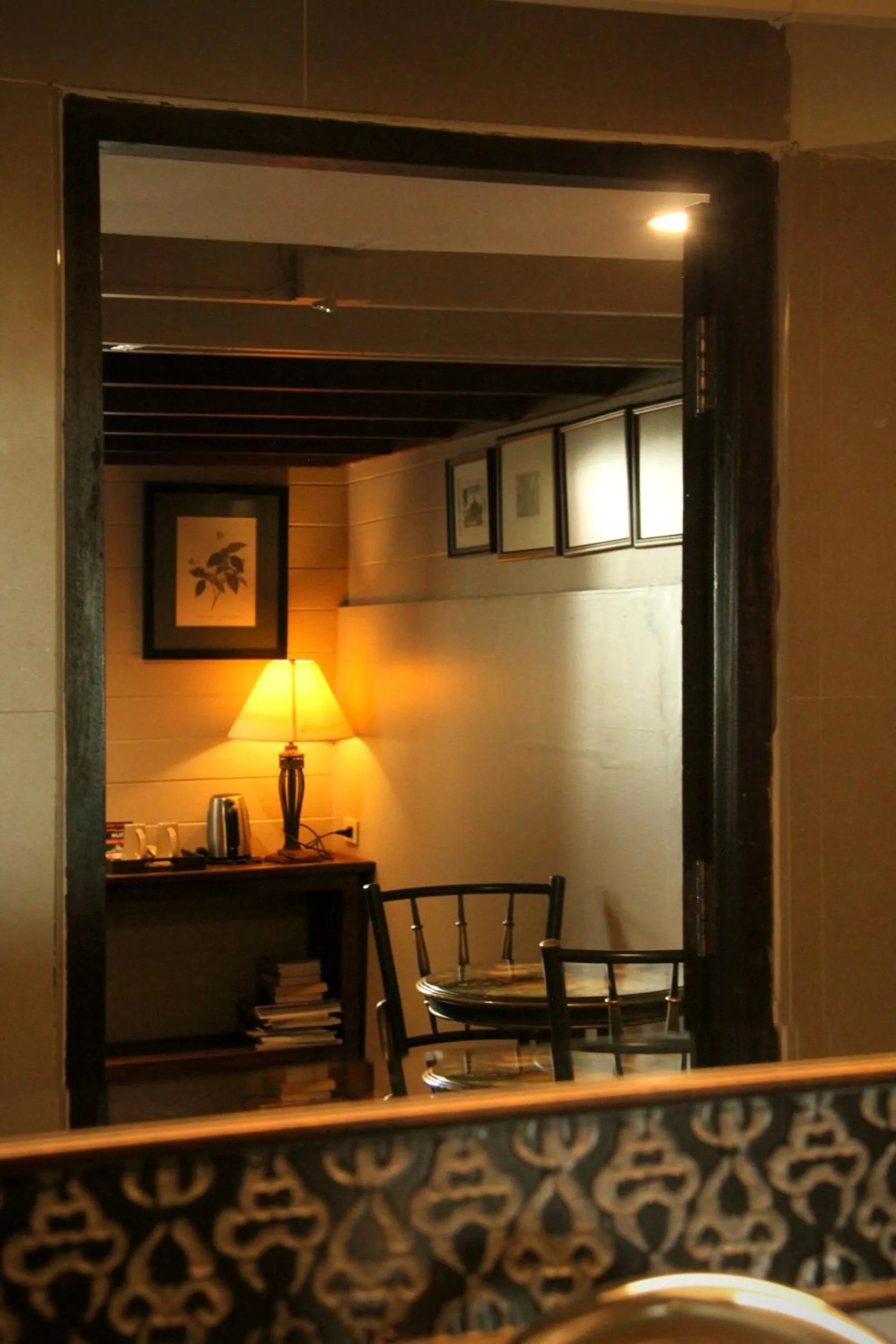 Seating area in Arun Residence