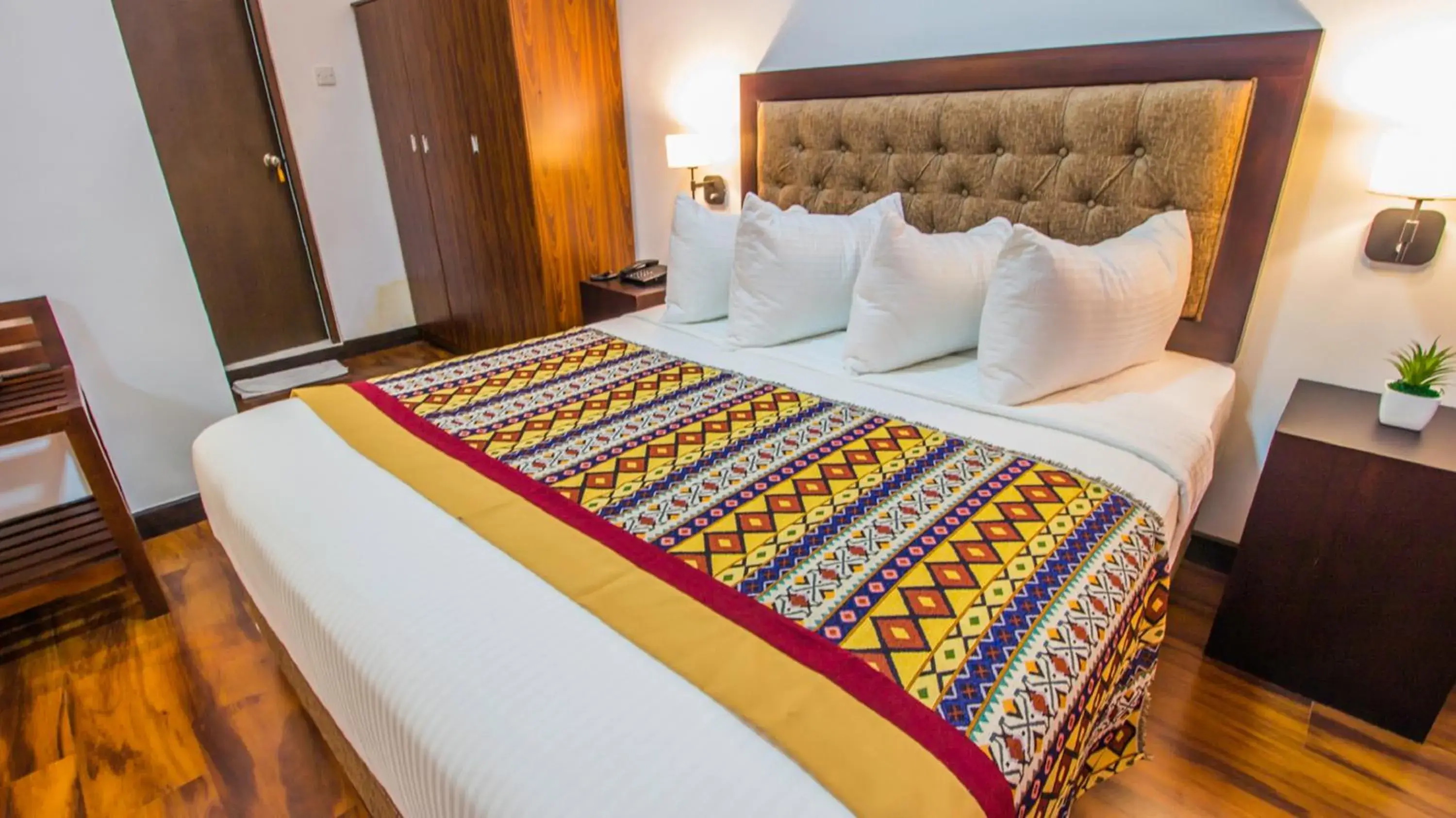 Bed in Pearl Royal Hotel, Colombo Bed in Pearl Royal Hotel, Colombo