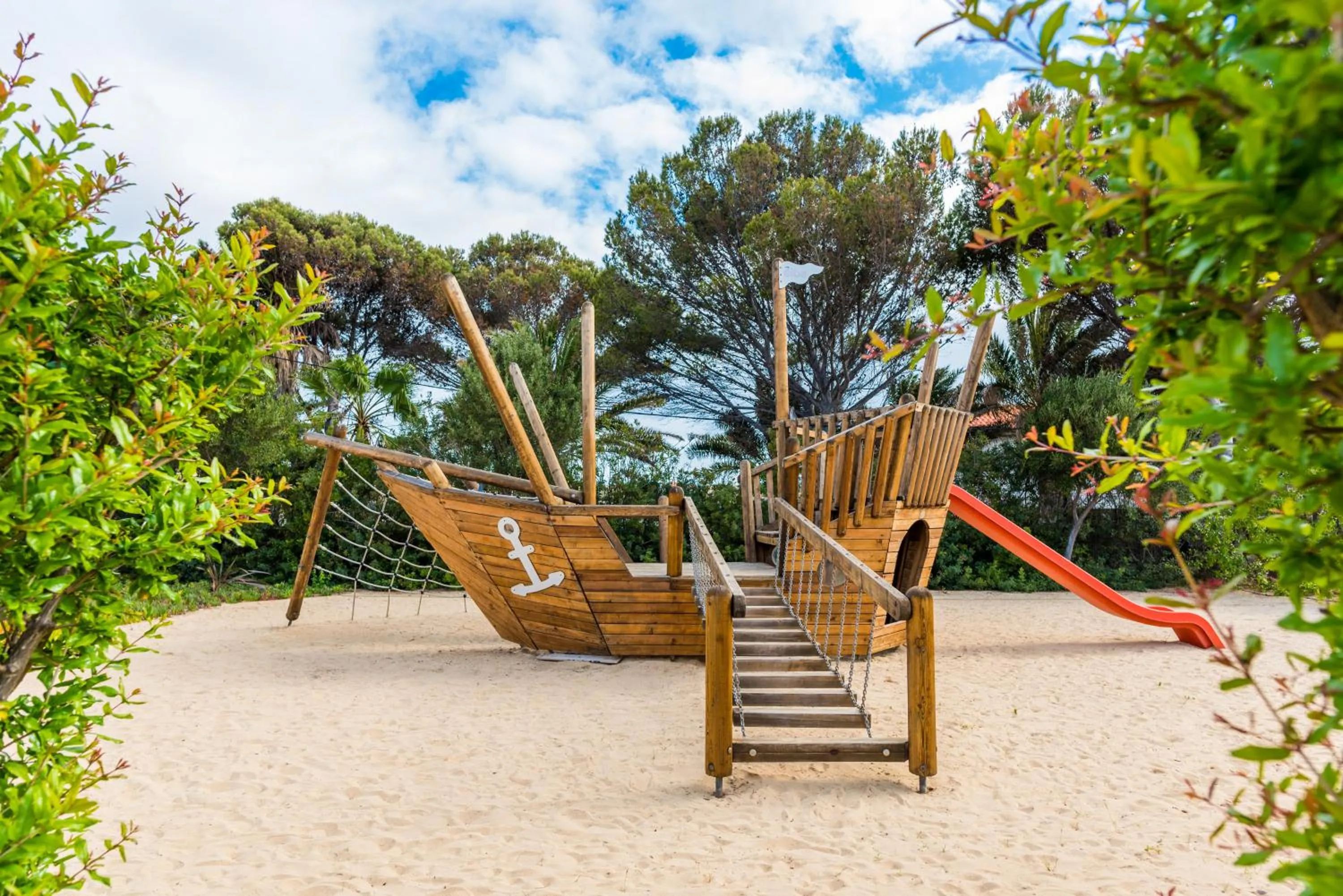 Children play ground in Pestana Porto Santo Premium All Inclusive Beach & SPA Resort