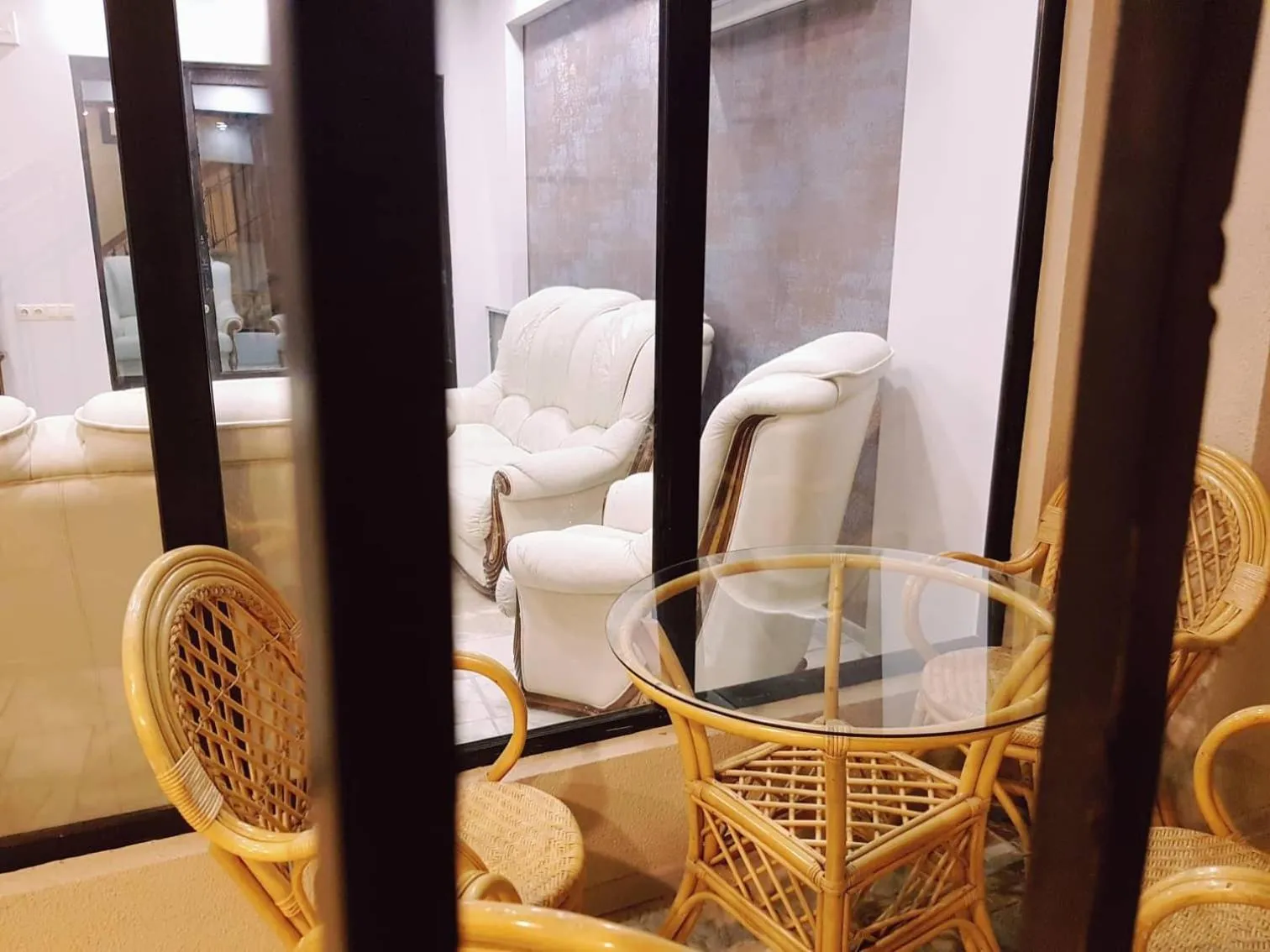 Seating area in Hotel Classic