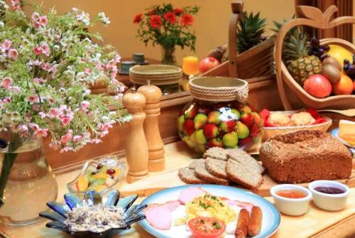 Continental breakfast in Rathbaun Hotel