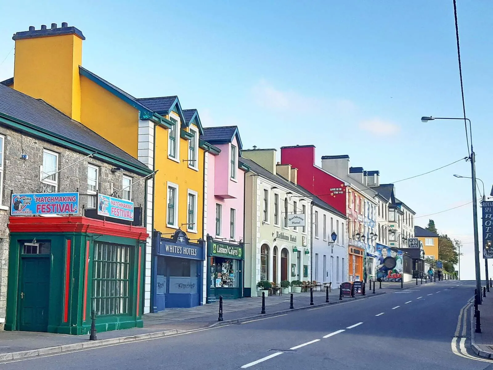 Street view in Rathbaun Hotel