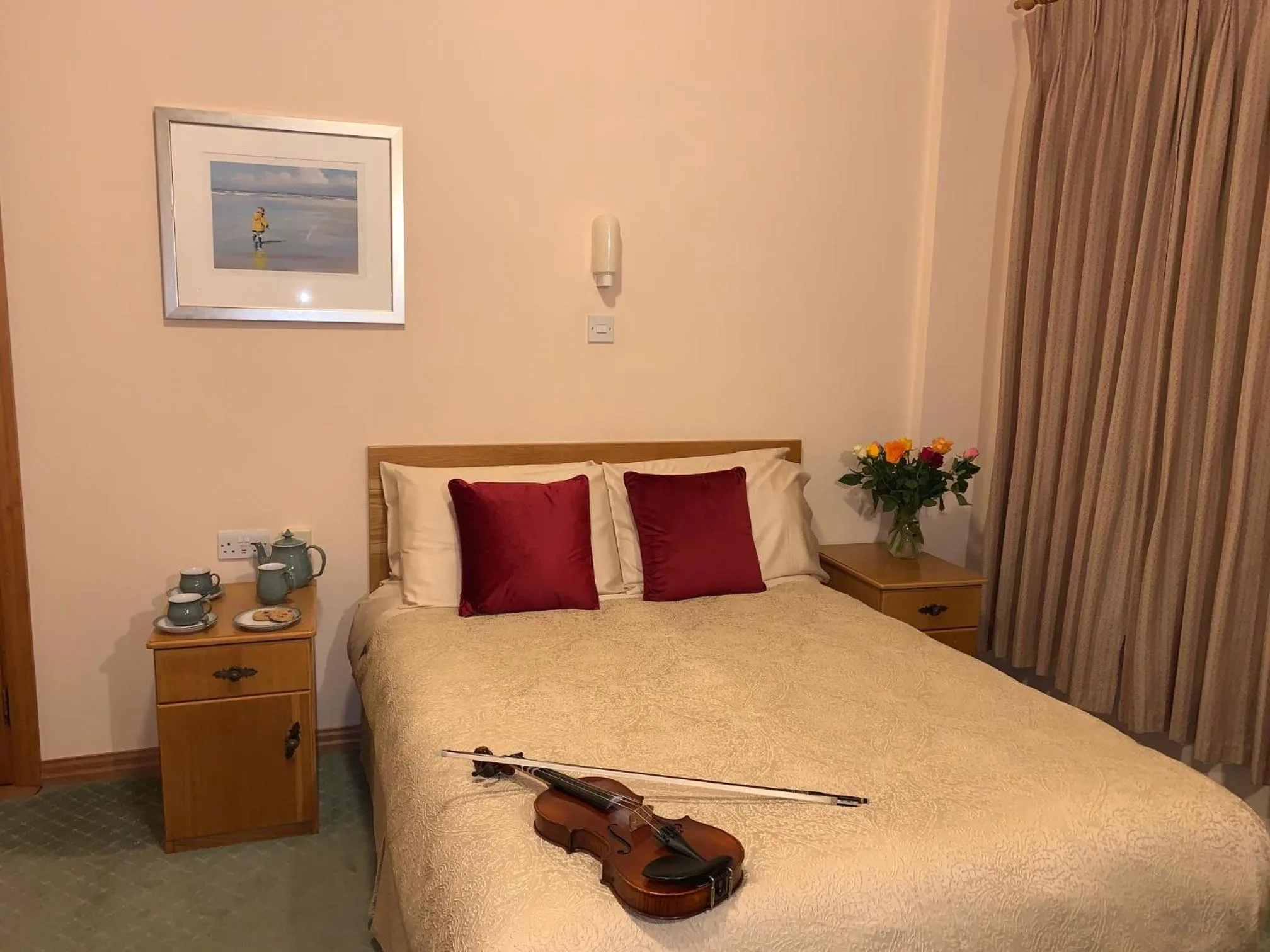 Bedroom, Bed in Rathbaun Hotel