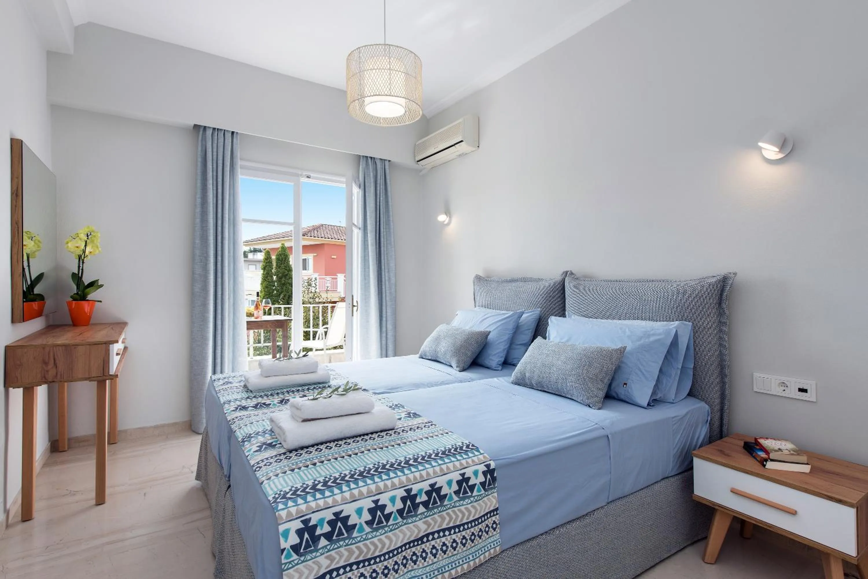 Bed in Marietta's Resort by Konnect, Gouvia Corfu