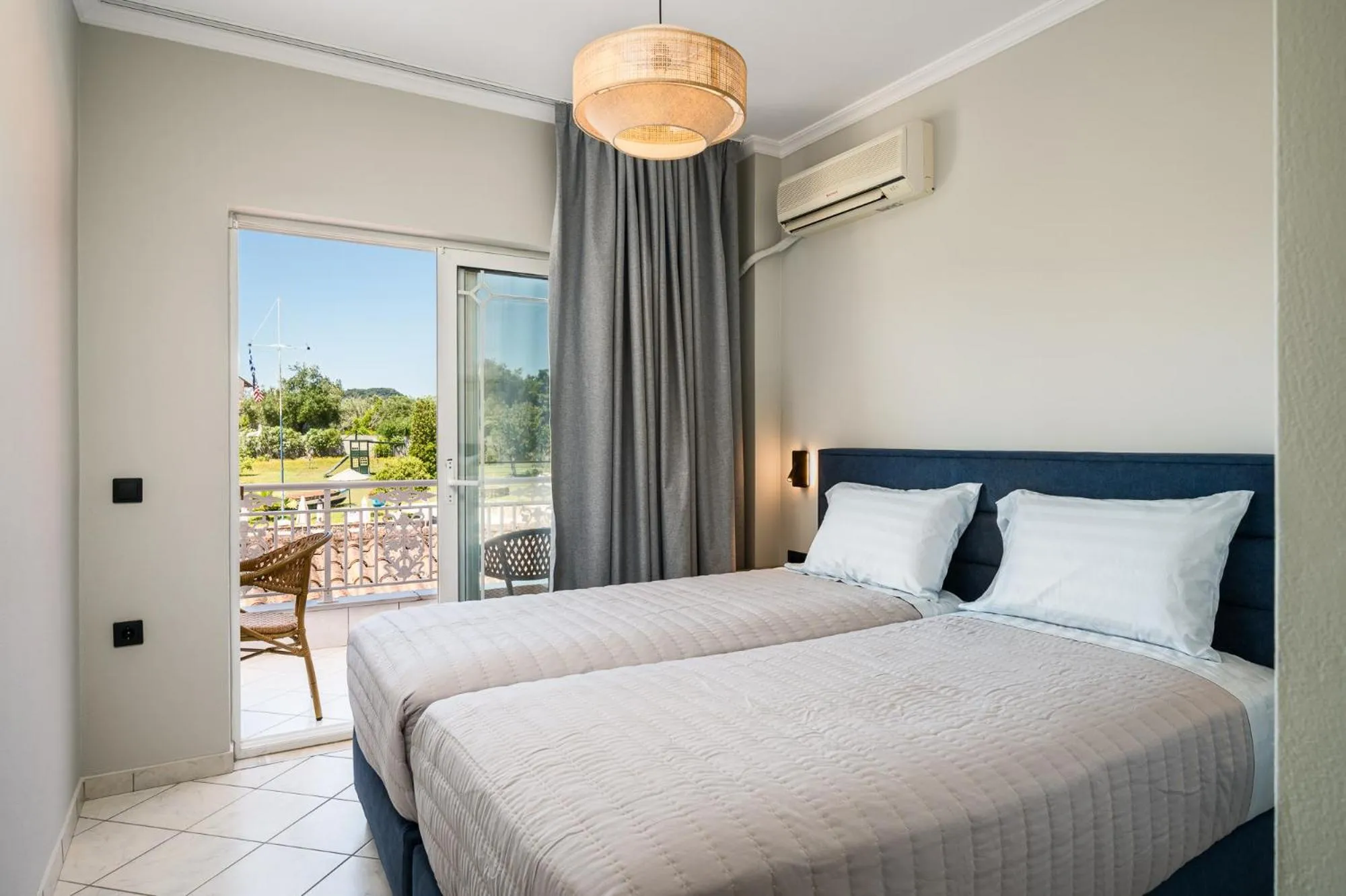 Bed in Marietta's Resort by Konnect, Gouvia Corfu