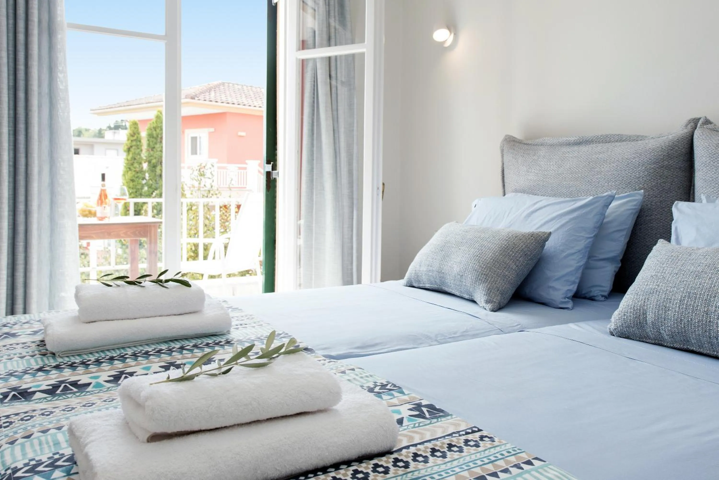 Bed in Marietta's Resort by Konnect, Gouvia Corfu