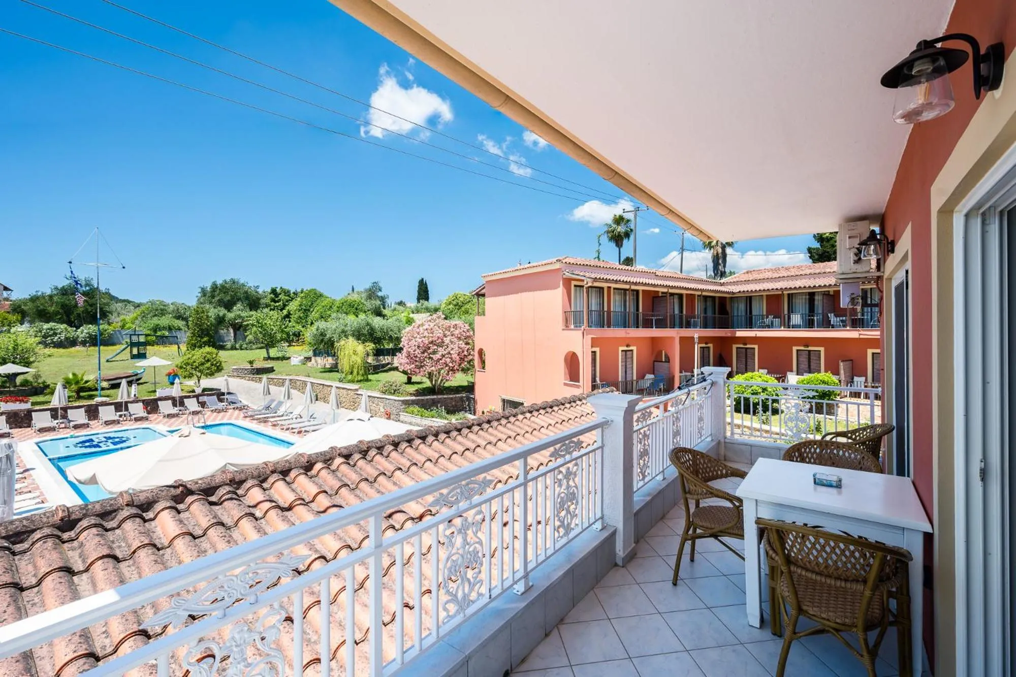 View (from property/room) in Marietta's Resort by Konnect, Gouvia Corfu