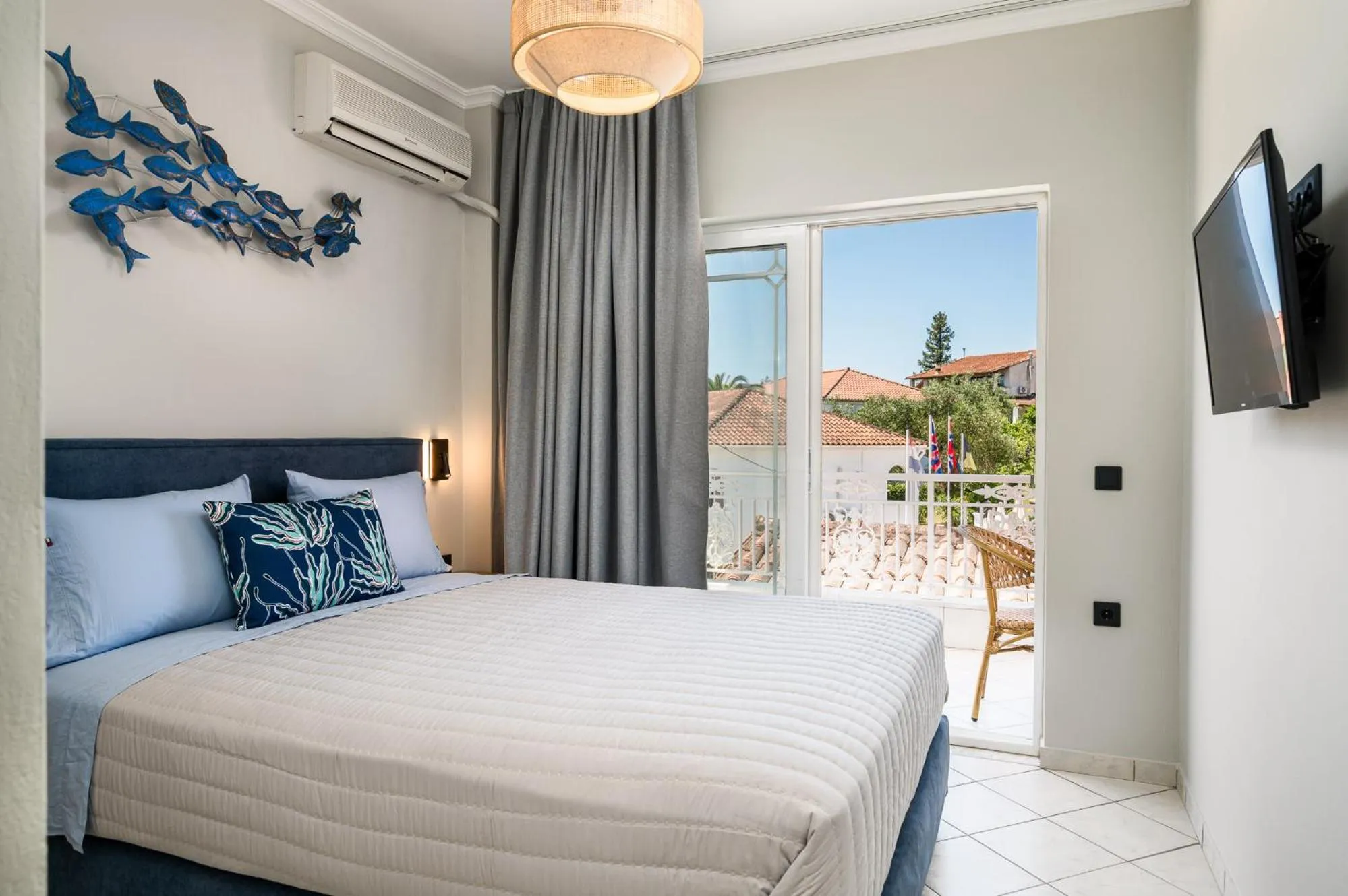 Bed in Marietta's Resort by Konnect, Gouvia Corfu