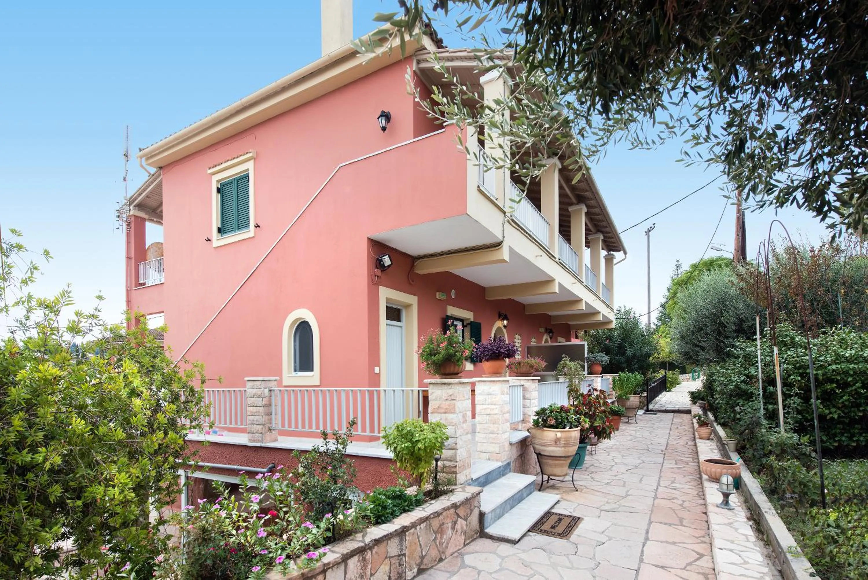 Property building in Marietta's Resort by Konnect, Gouvia Corfu