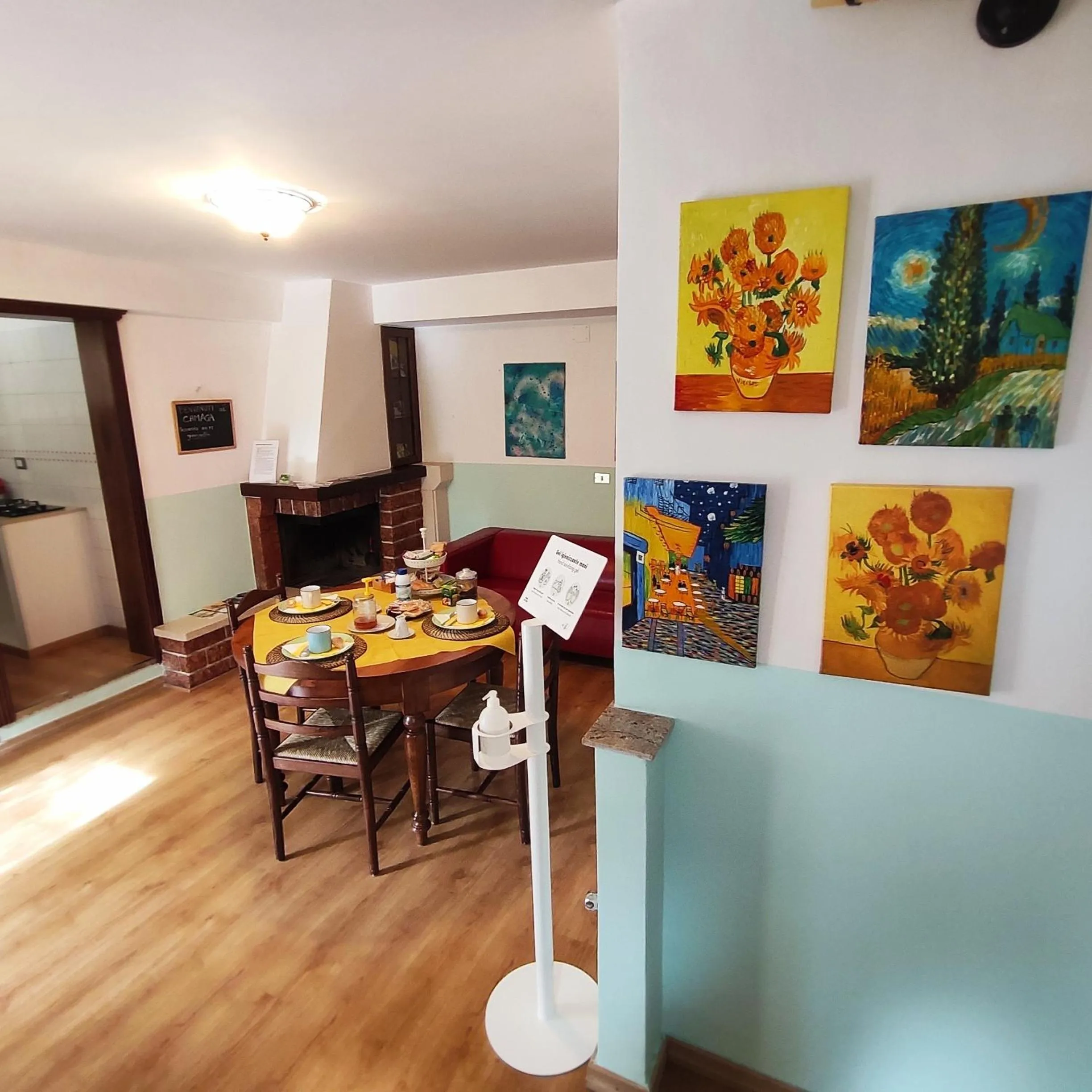 Living room in Camaga