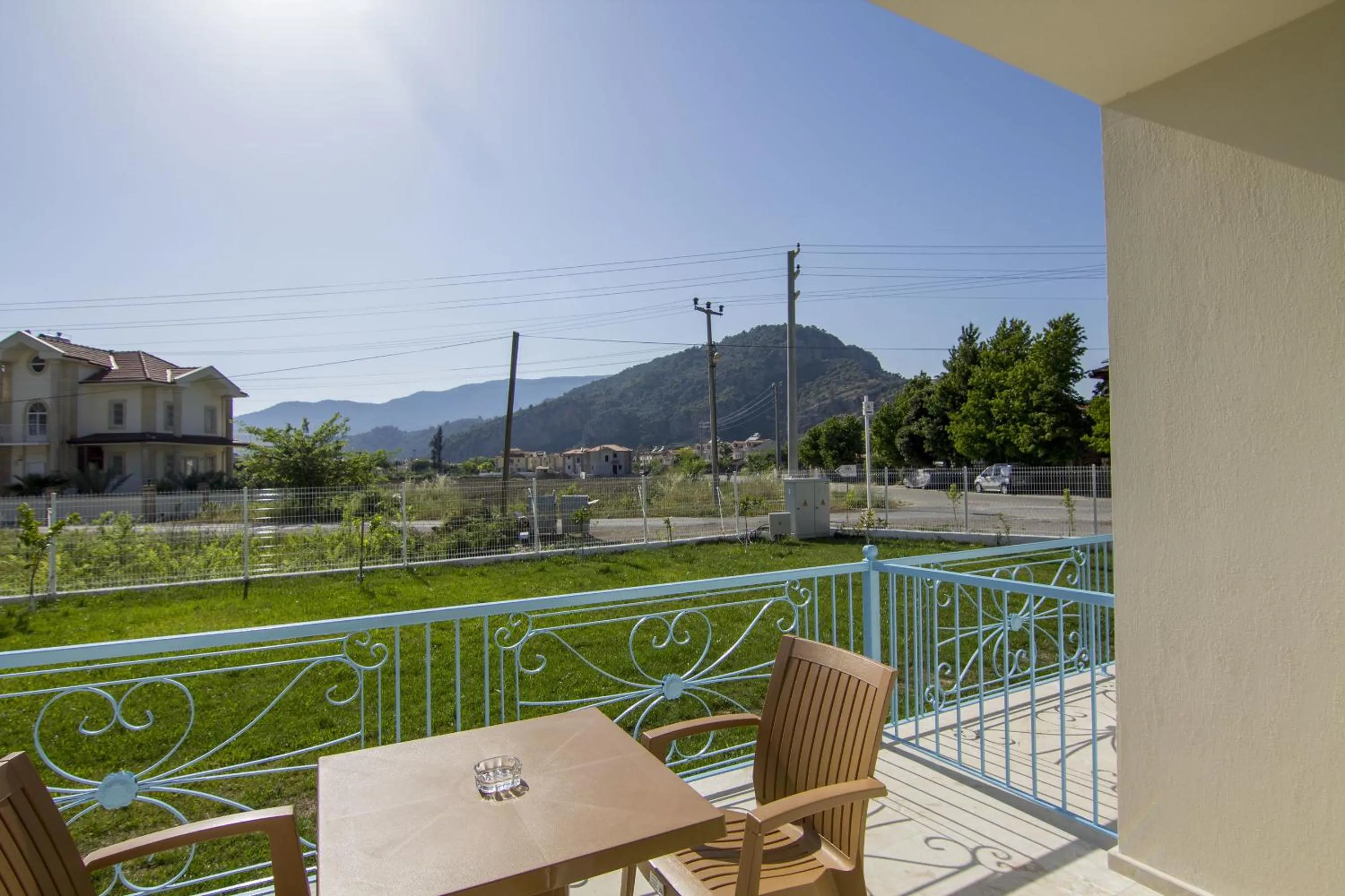 Garden view in Dalyan Basar Hotel