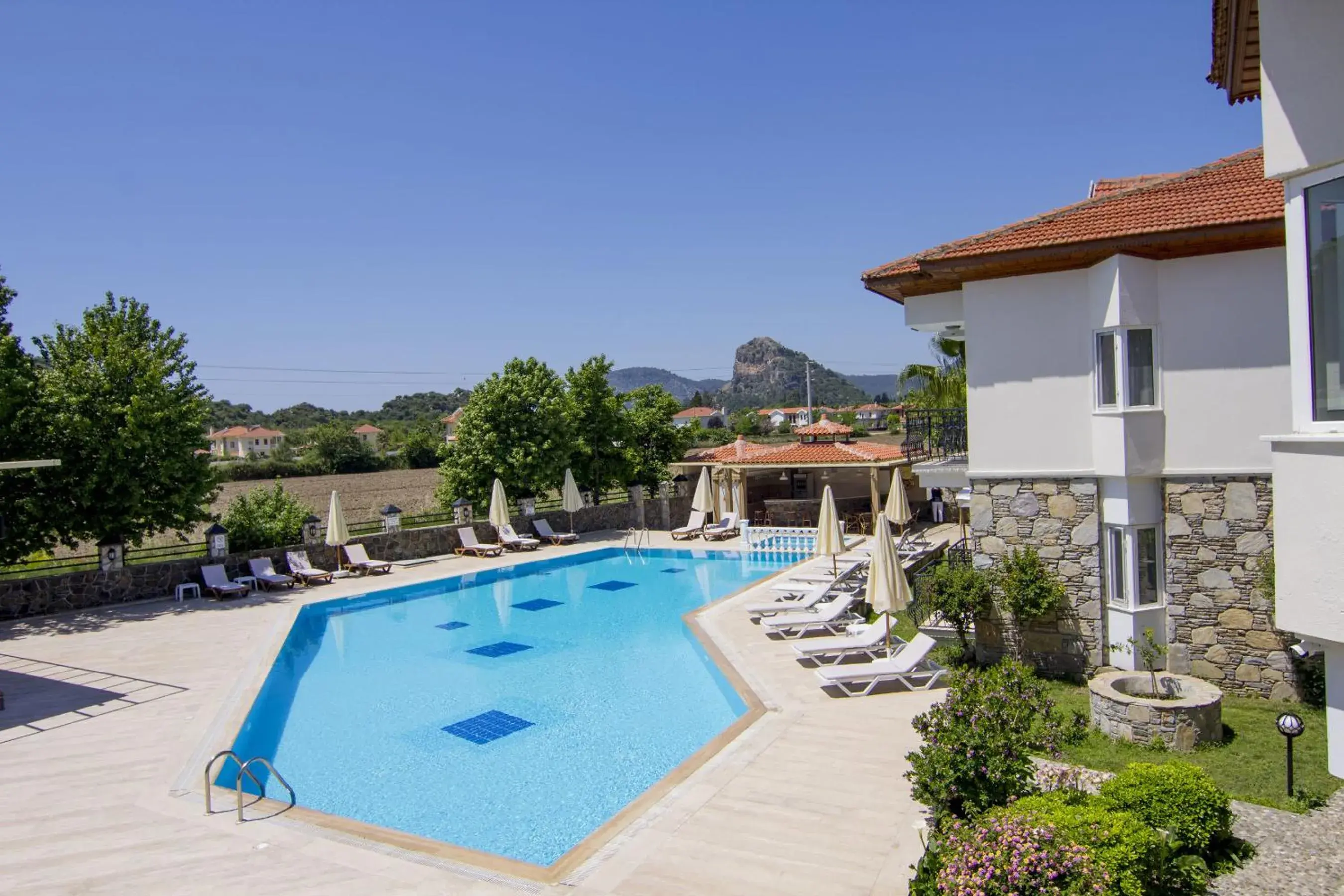 Swimming pool in Dalyan Basar Hotel Swimming pool in Dalyan Basar Hotel