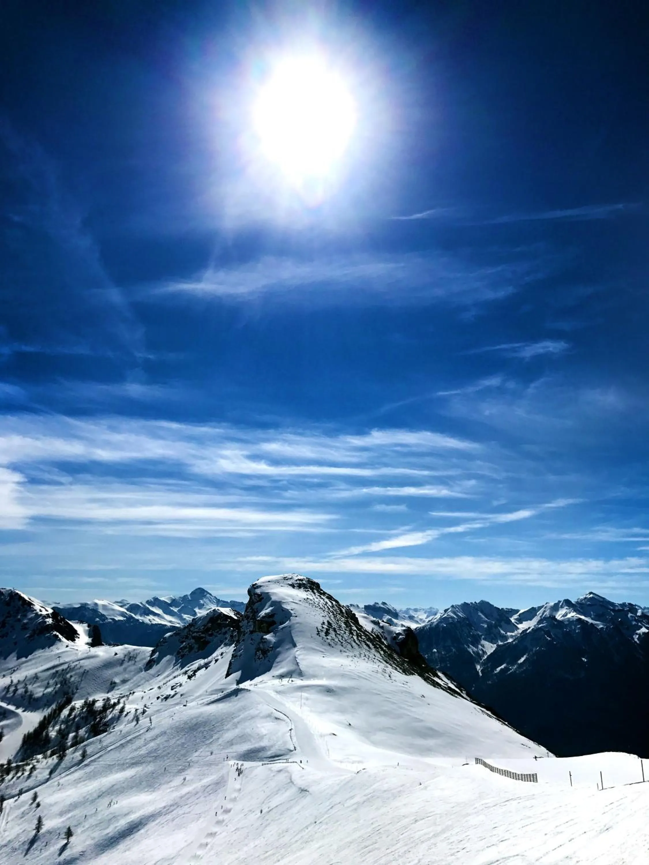 Natural landscape in Hôtel Restaurant Le Monêtier