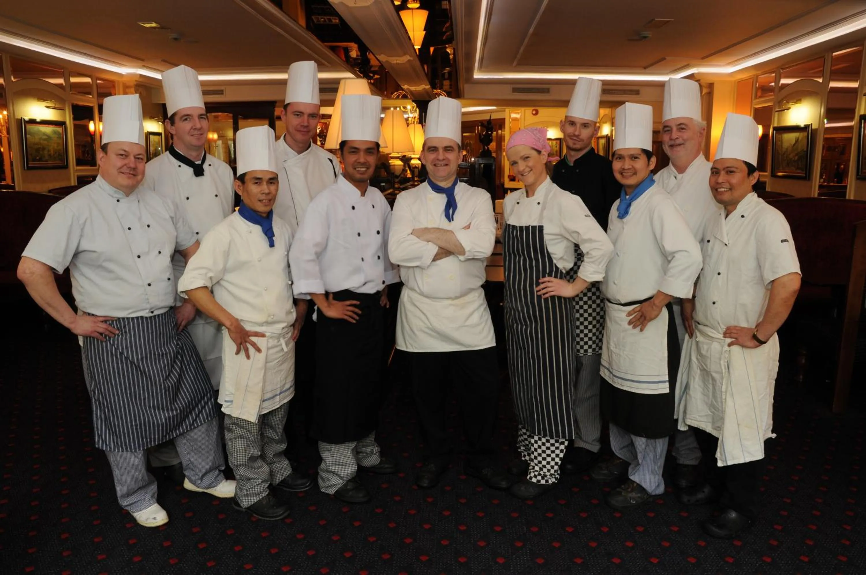 Staff in Park House Hotel