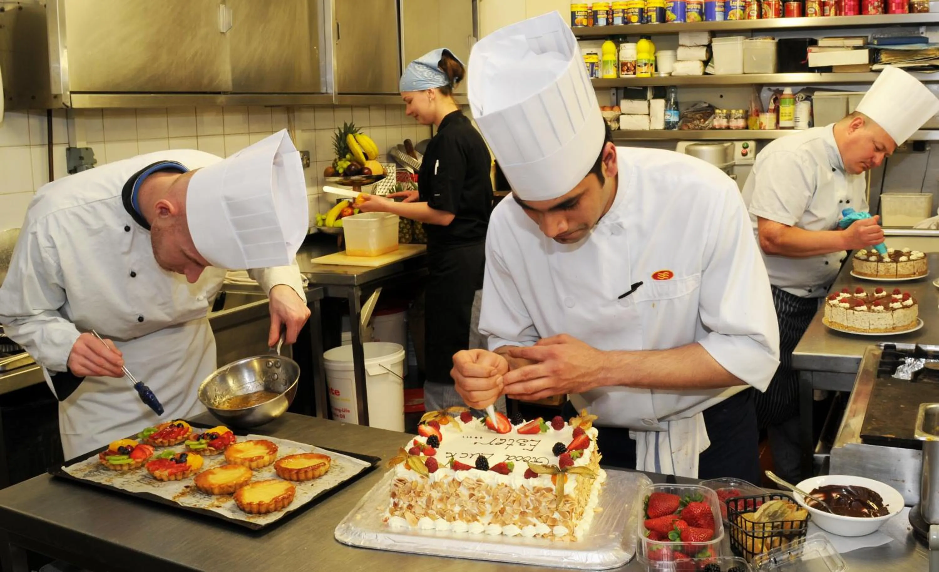 Staff in Park House Hotel