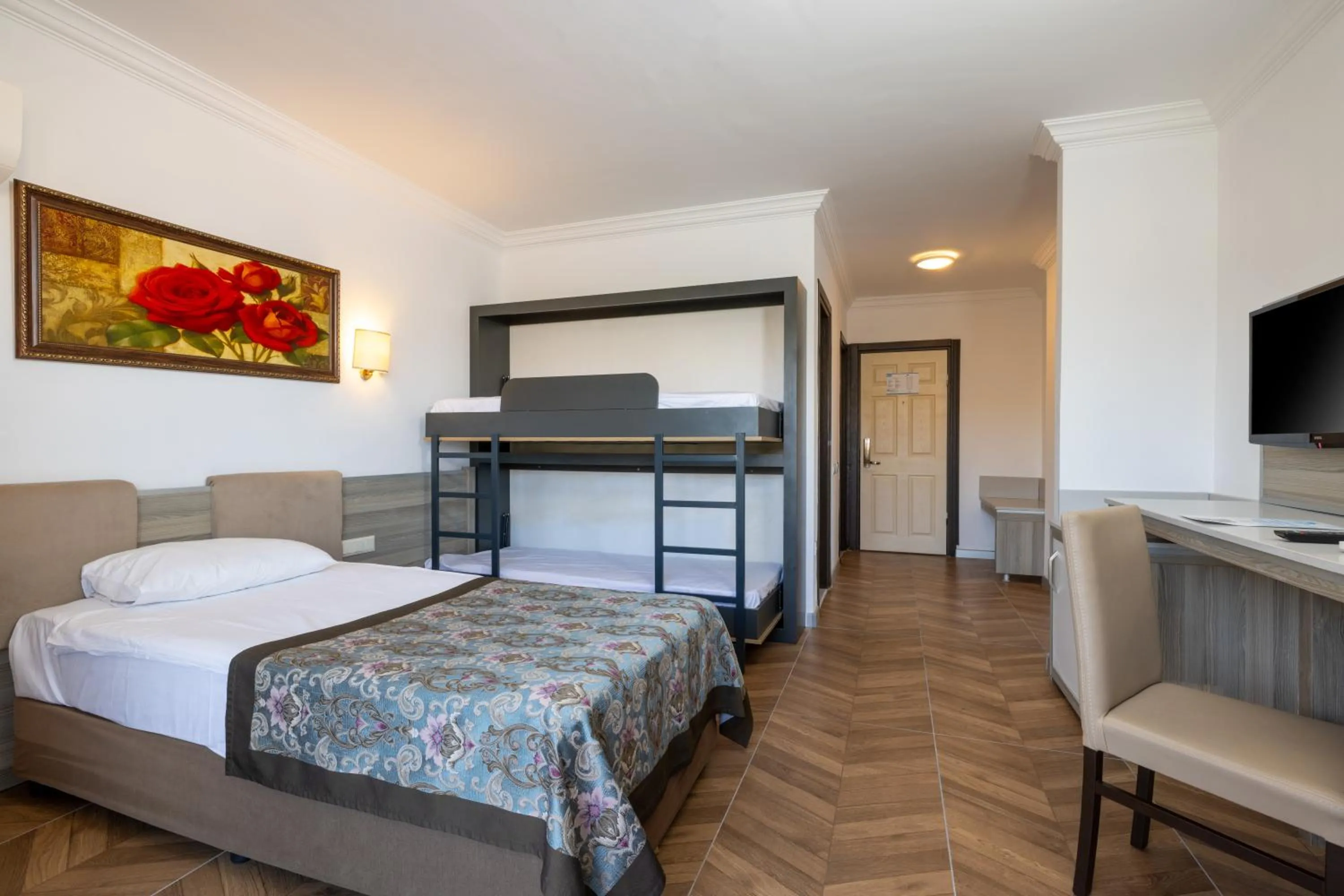 Bed in Crystal Aura Aqua Collection - Ultimate All Inclusive