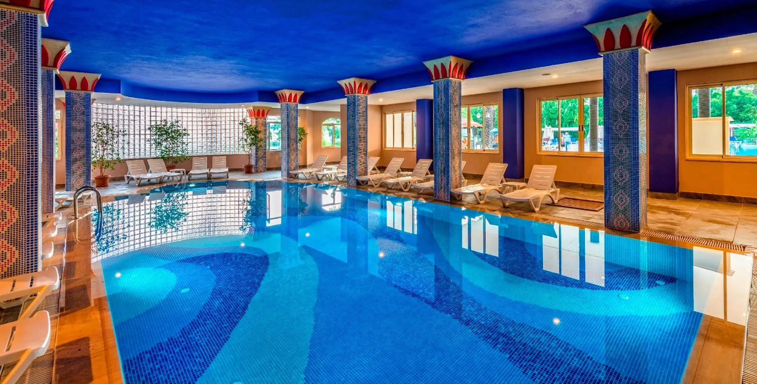 Pool view in Serenis Hotel