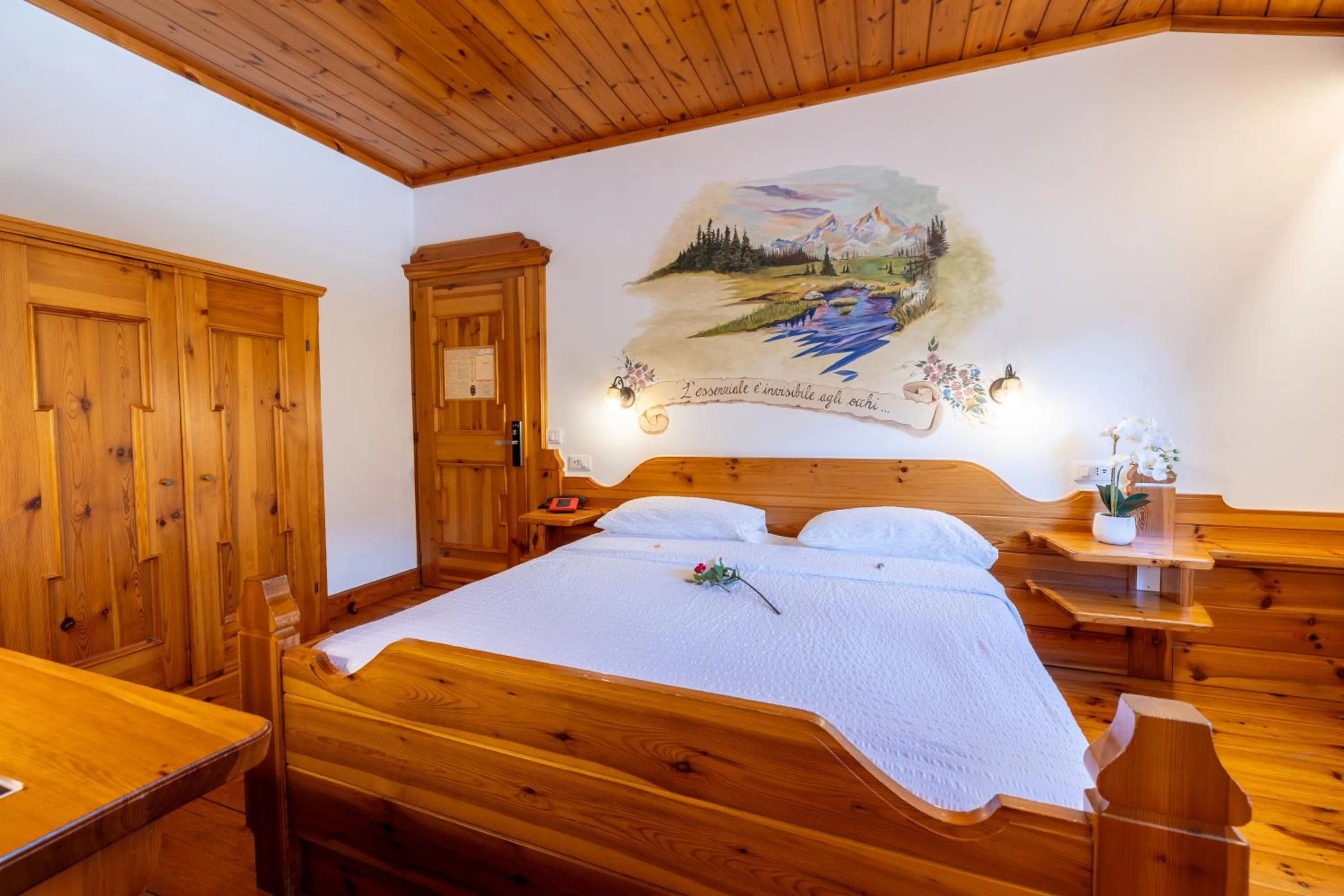 Bed in Villaggio Hotel Aquila