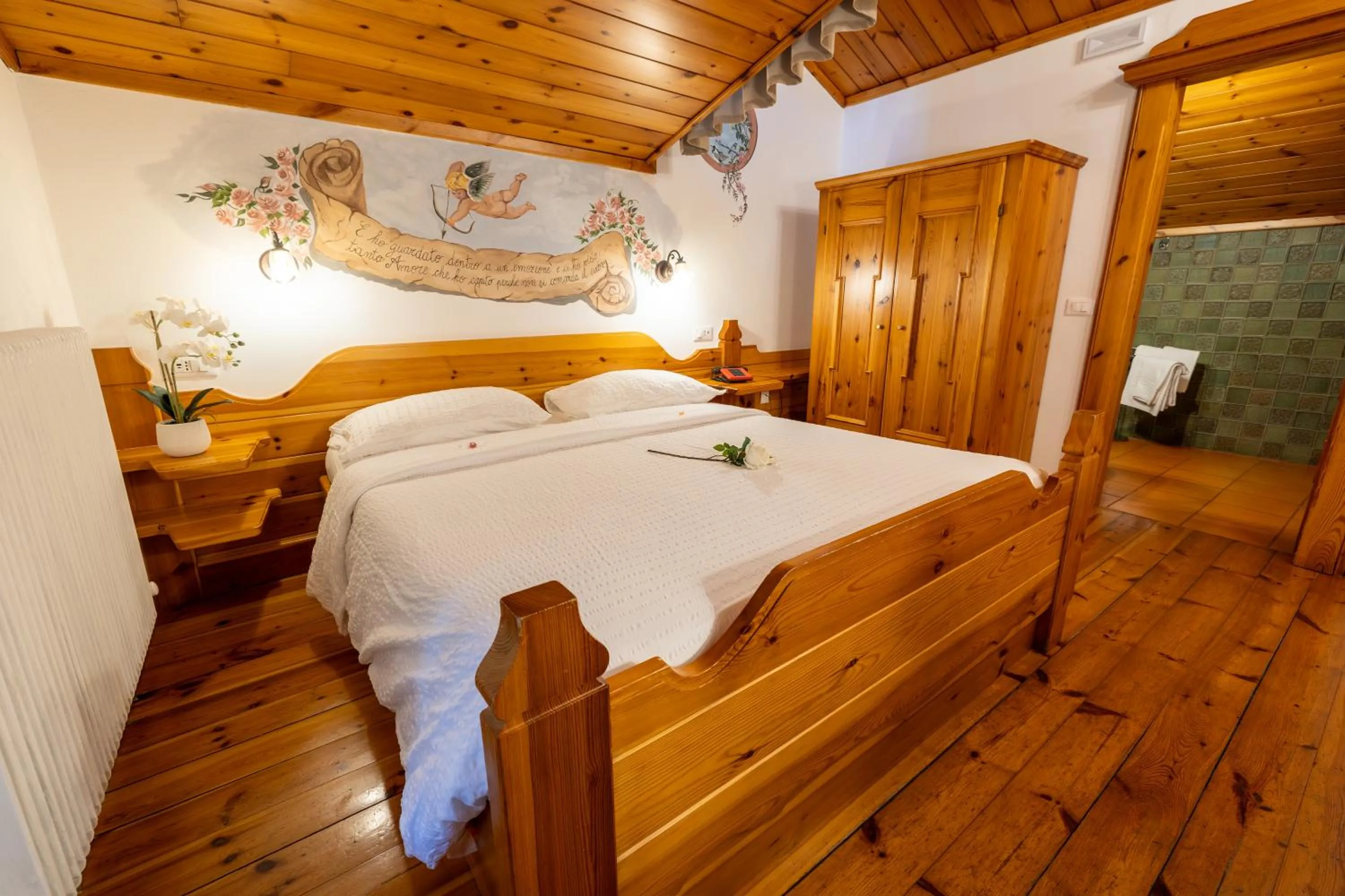 Bed in Villaggio Hotel Aquila