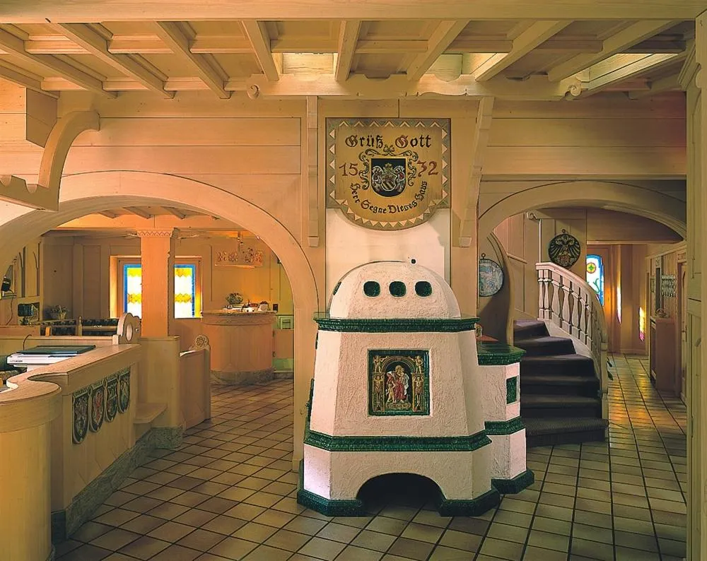 Lobby or reception in Villaggio Hotel Aquila