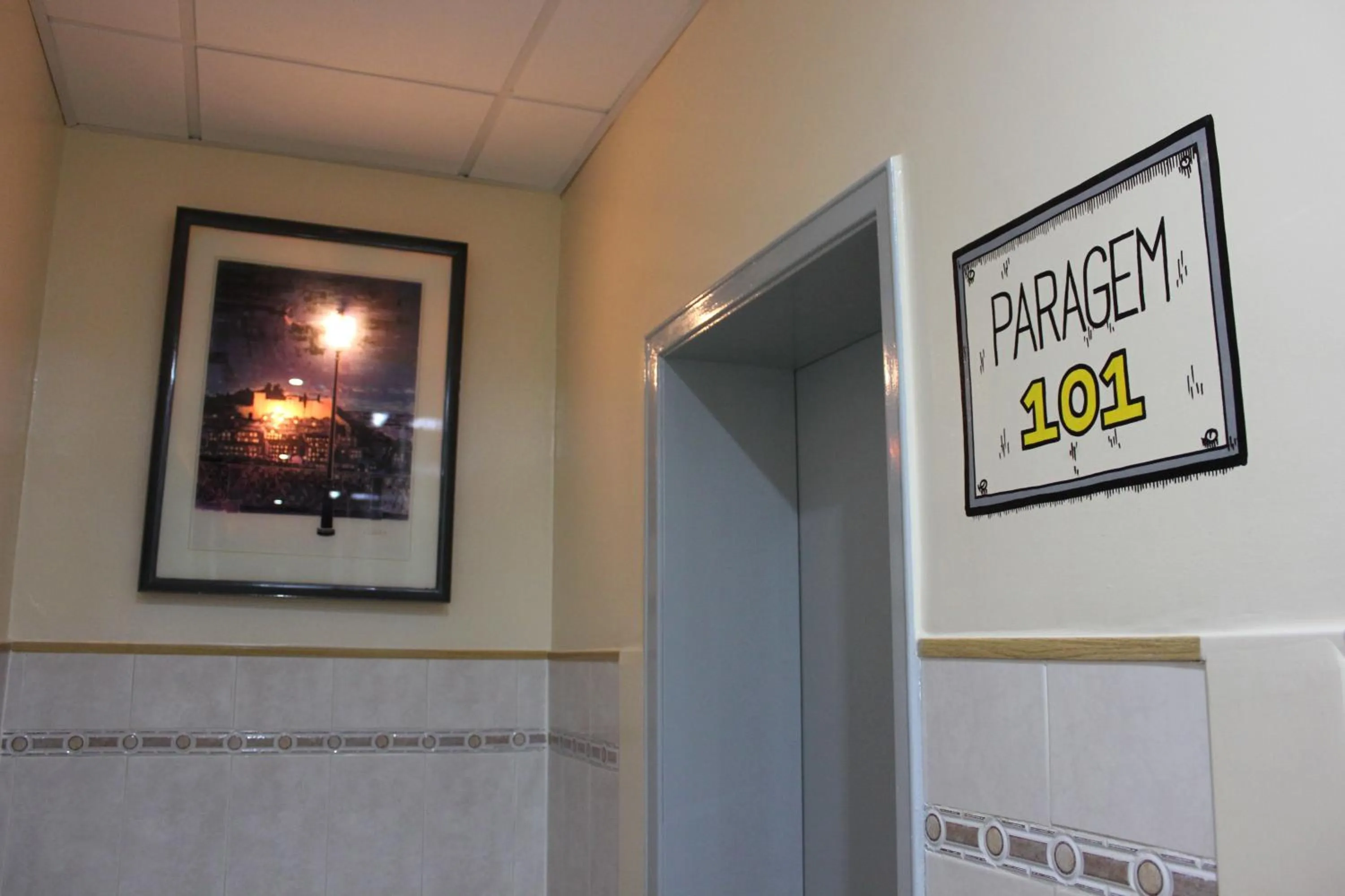 Decorative detail in O Elétrico Guesthouse