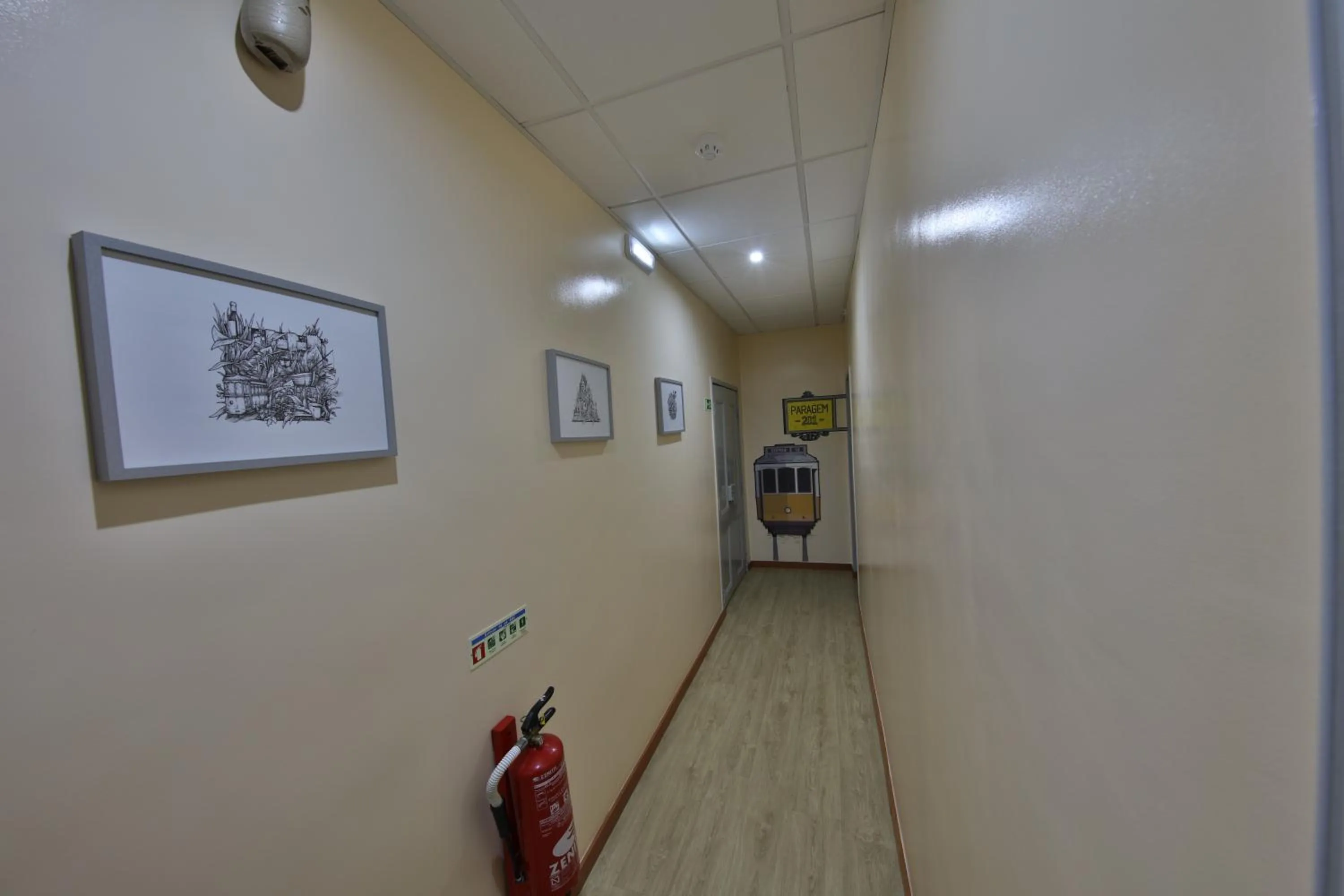 Decorative detail in O Elétrico Guesthouse