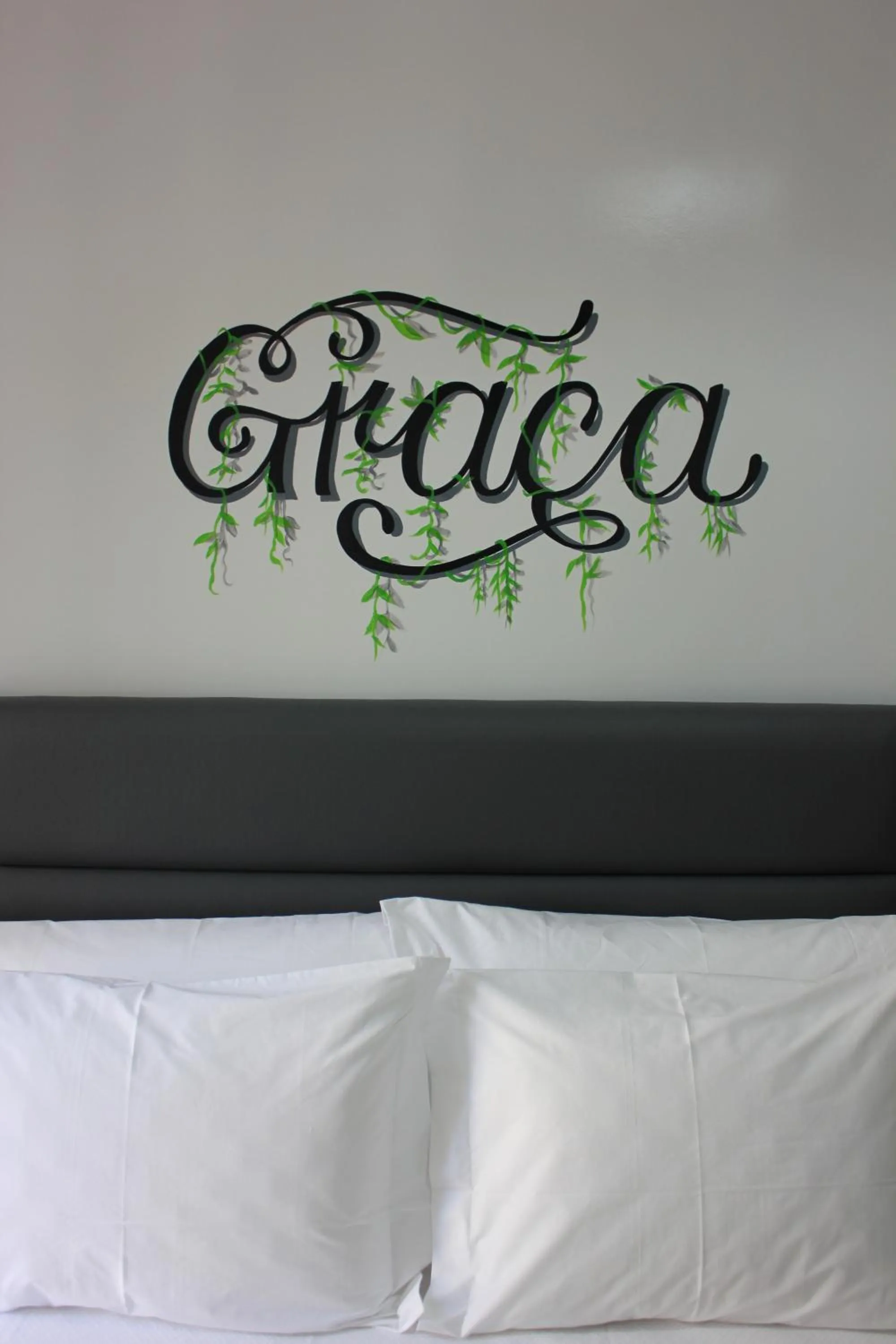 Decorative detail in O Elétrico Guesthouse