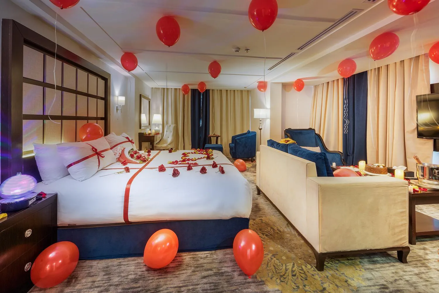 Bed in Blue inn Boutique