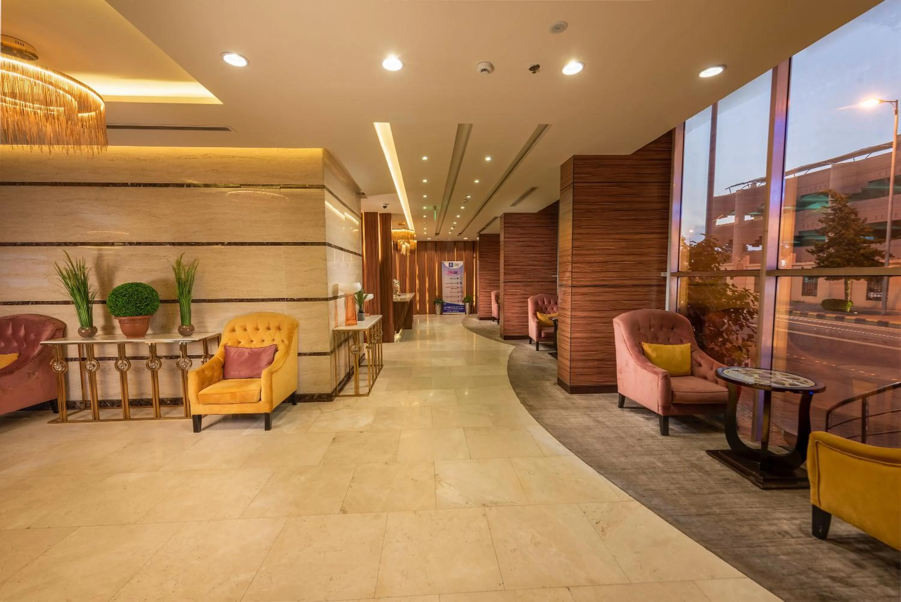 Lobby or reception in Blue inn Boutique