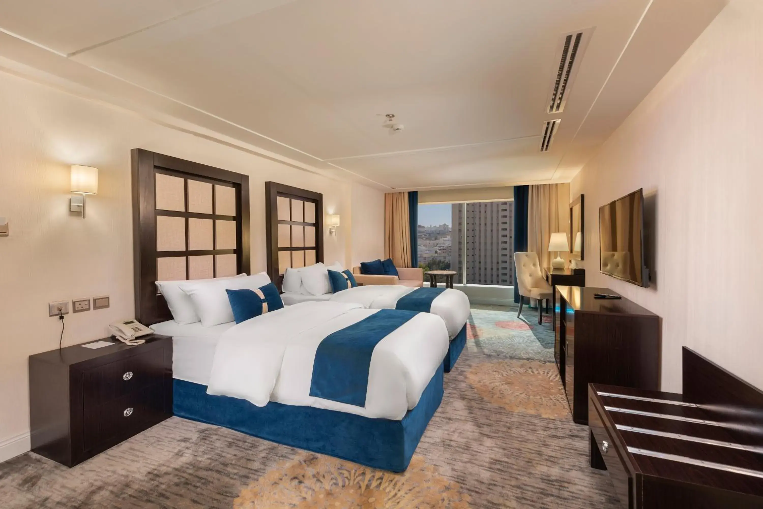 Standard Twin Room with Mountain View in Blue inn Boutique Standard Twin Room with Mountain View in Blue inn Boutique