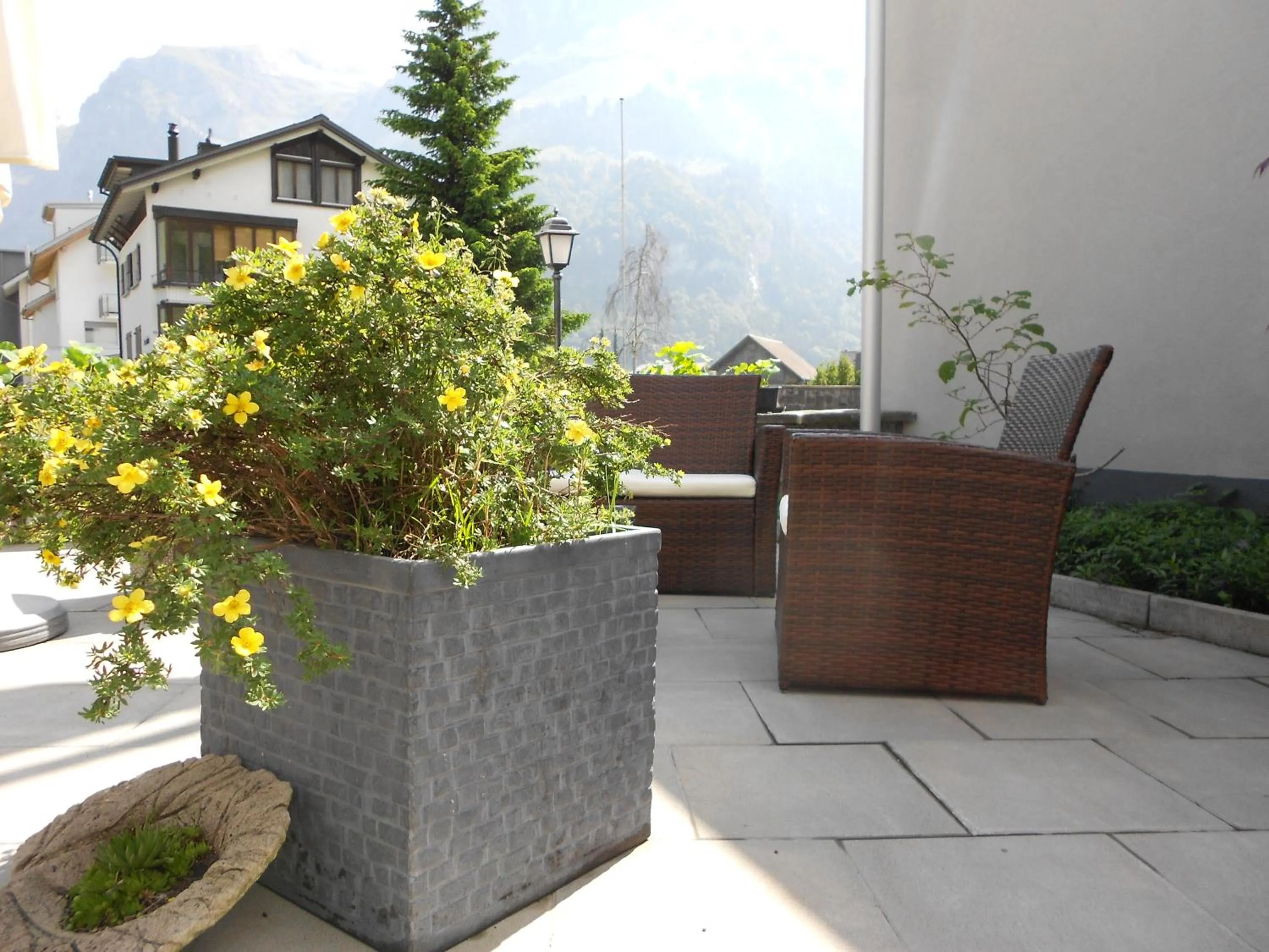 Balcony/Terrace in Hotel Hahnenblick