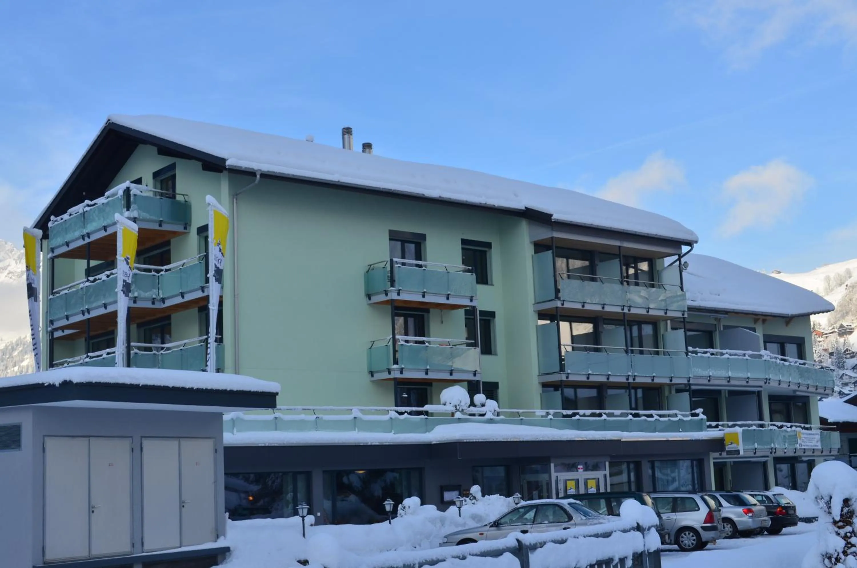 Property building in Hotel Hahnenblick