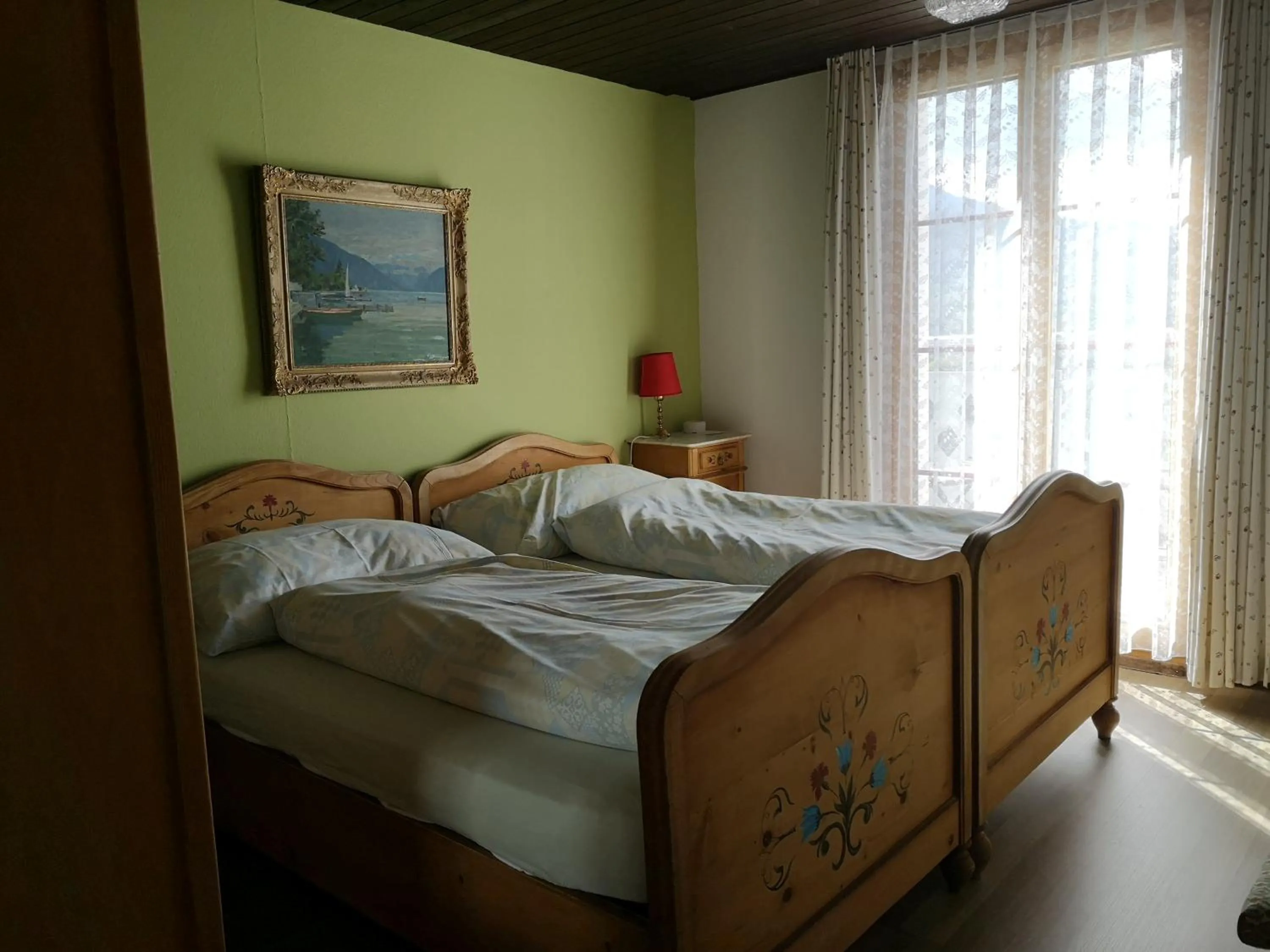 Photo of the whole room, Bed in Gasthaus Friedegg