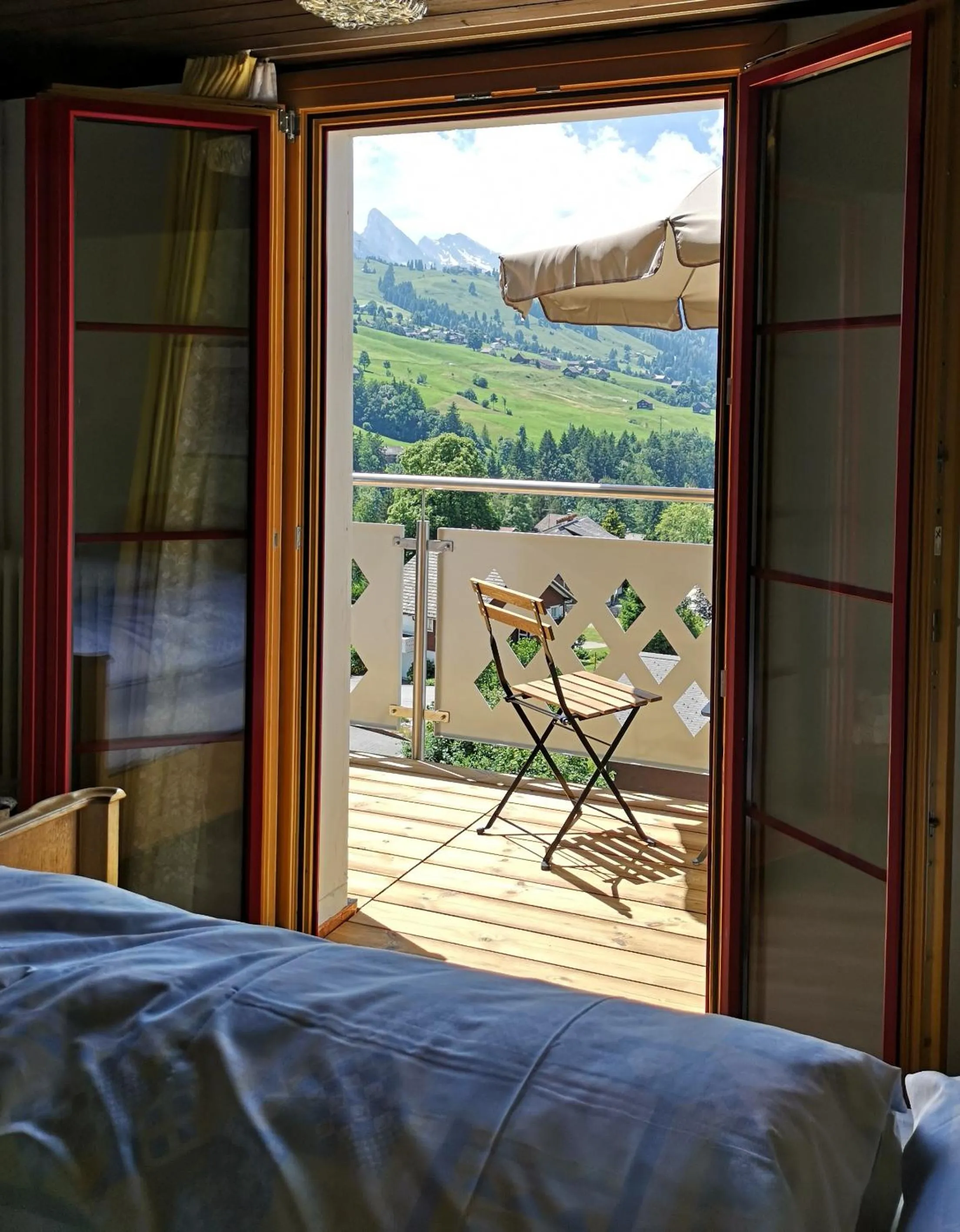 View (from property/room) in Gasthaus Friedegg