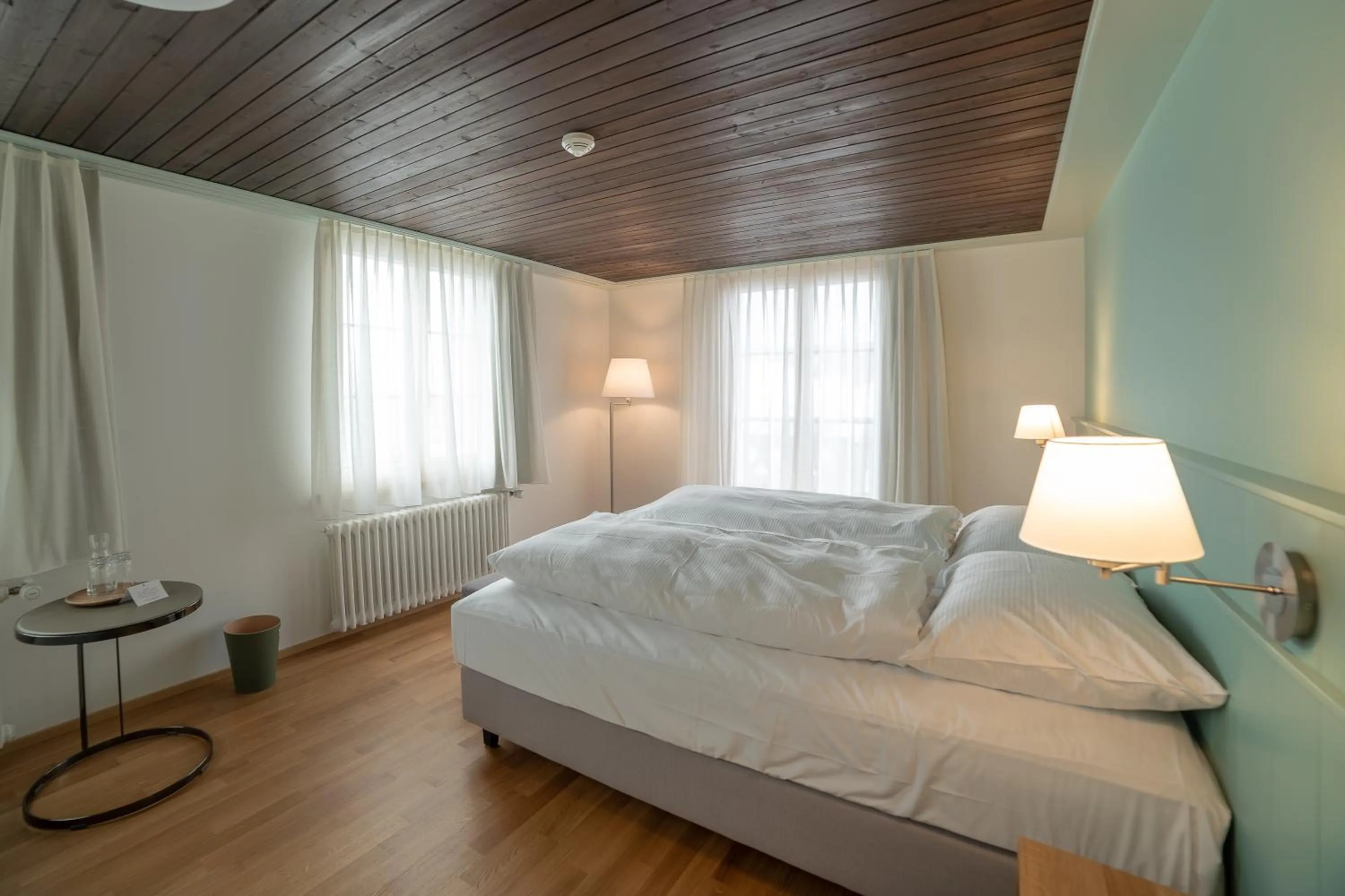 Photo of the whole room, Bed in Gasthaus Friedegg