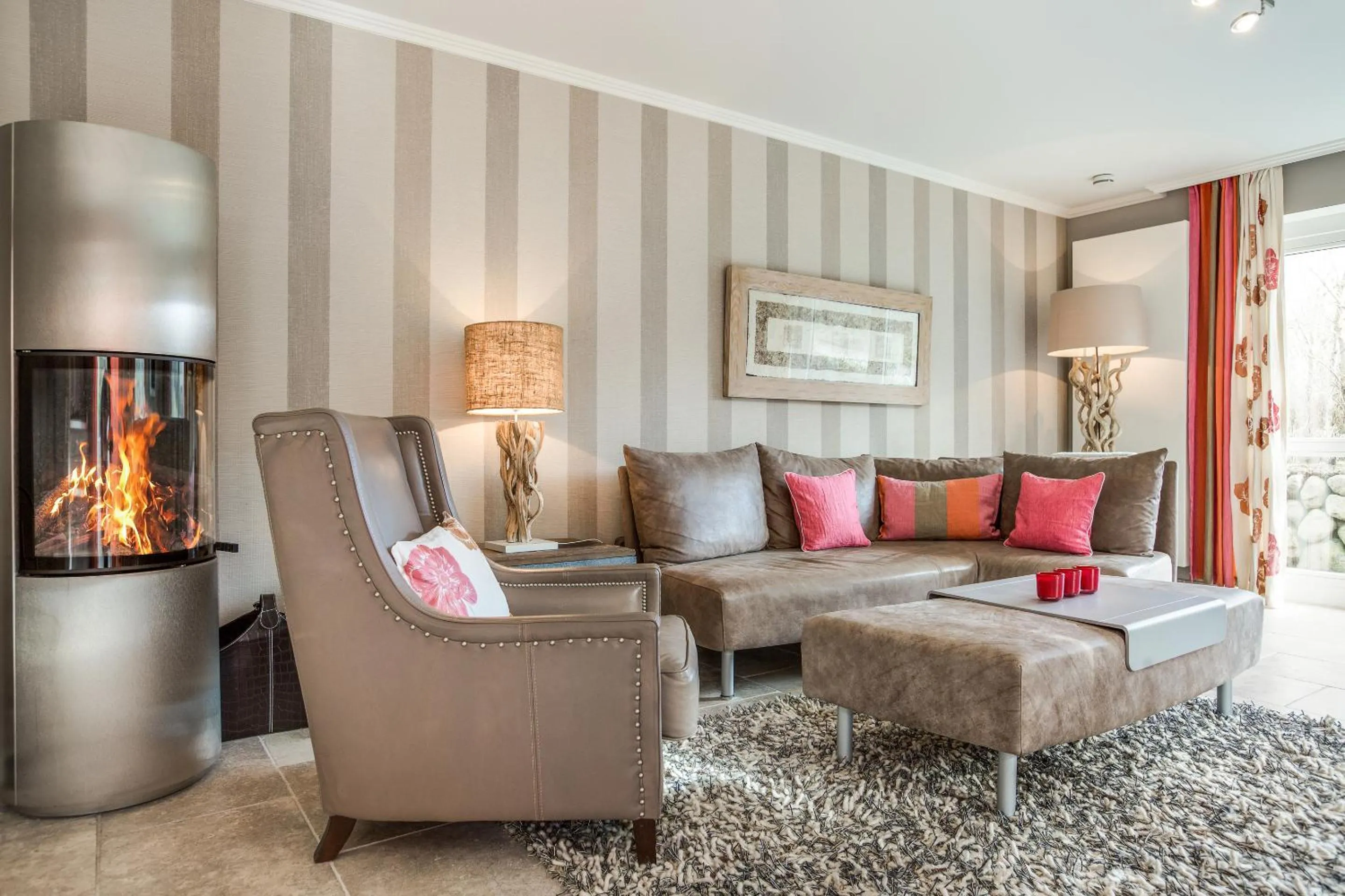 Living room in Apartmenthotel am Leuchtturm