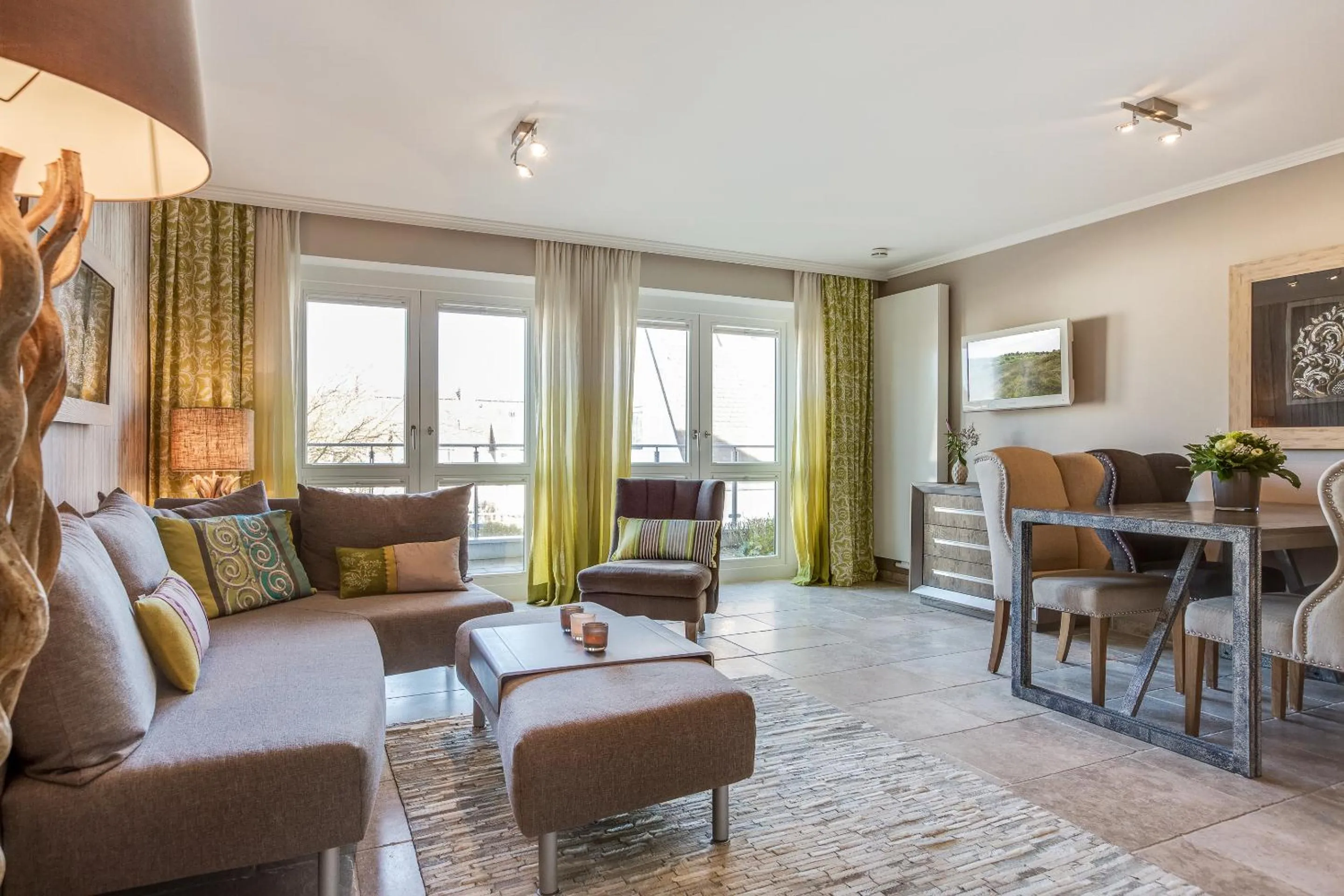 Beach in Apartmenthotel am Leuchtturm