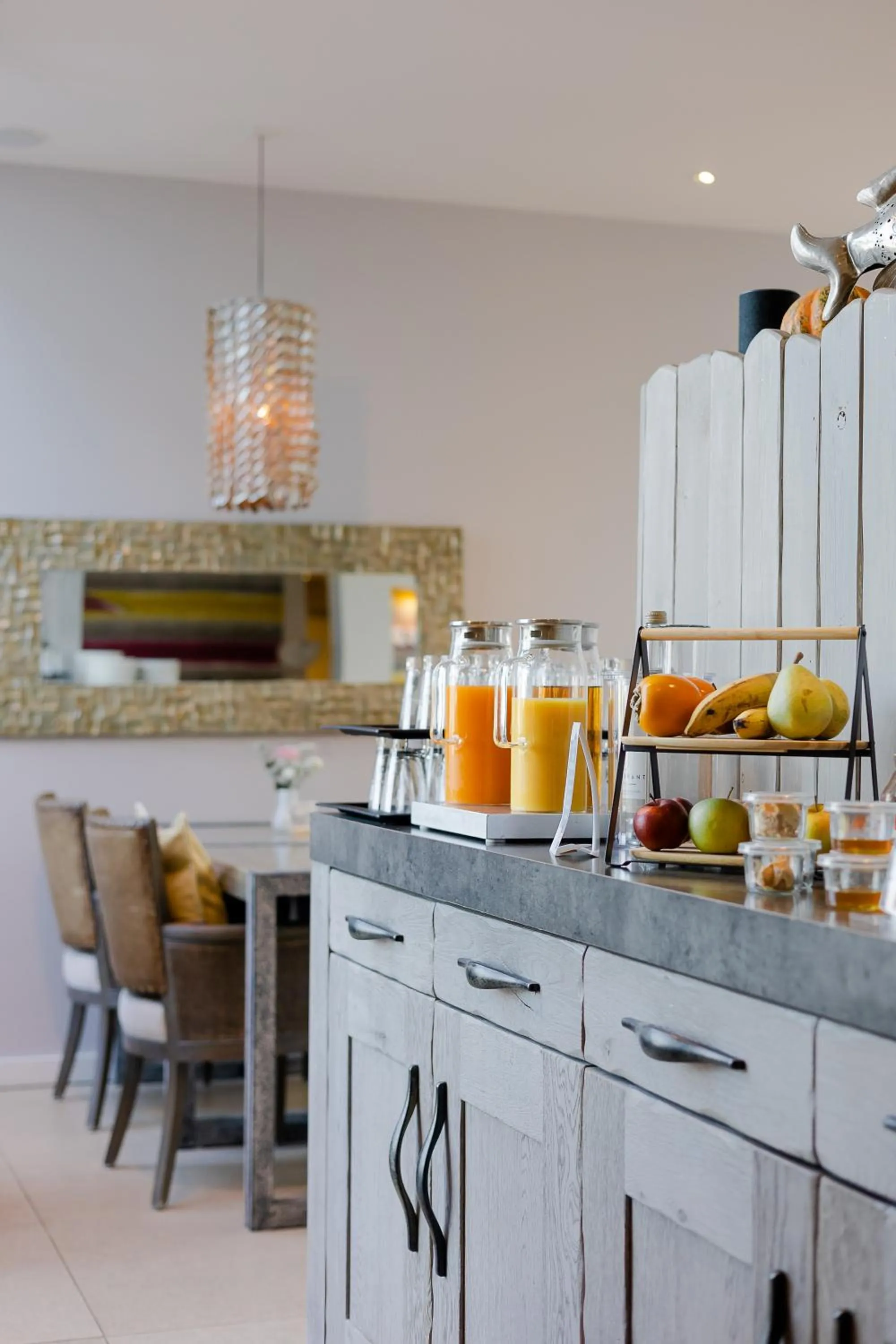 Breakfast in Apartmenthotel am Leuchtturm