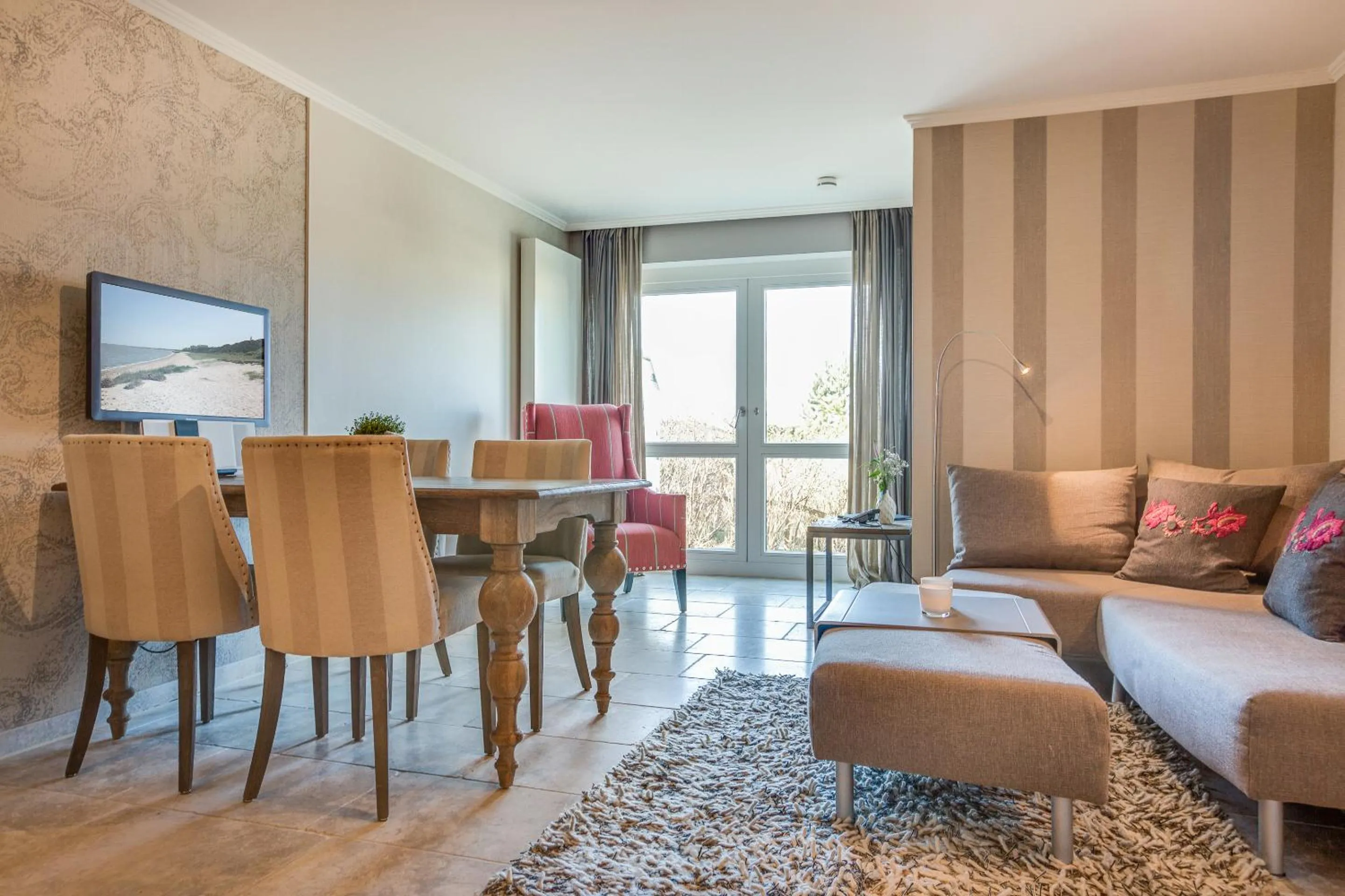 Living room in Apartmenthotel am Leuchtturm