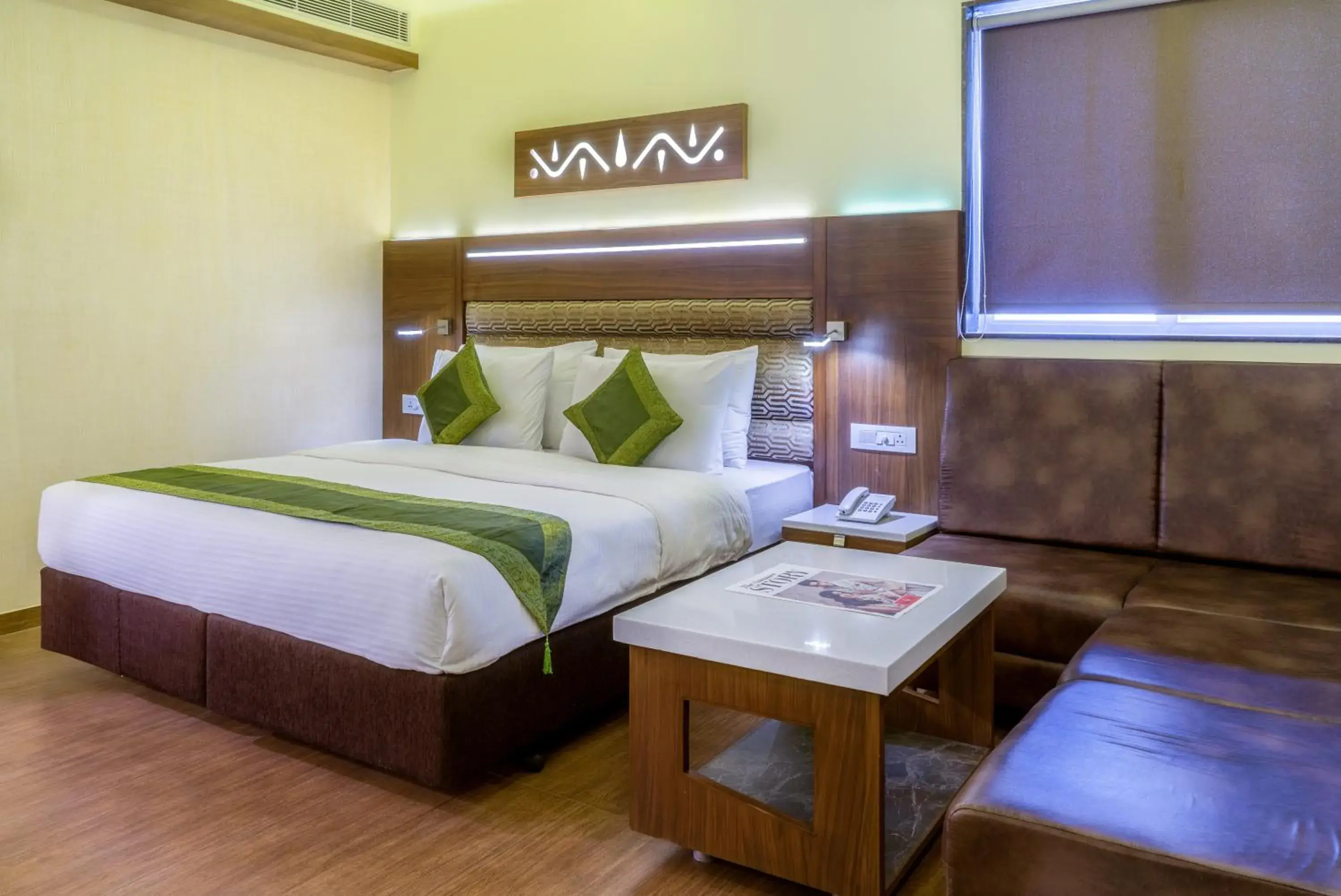 Bedroom, Bed in Treebo Ambassador Bedroom, Bed in Treebo Ambassador