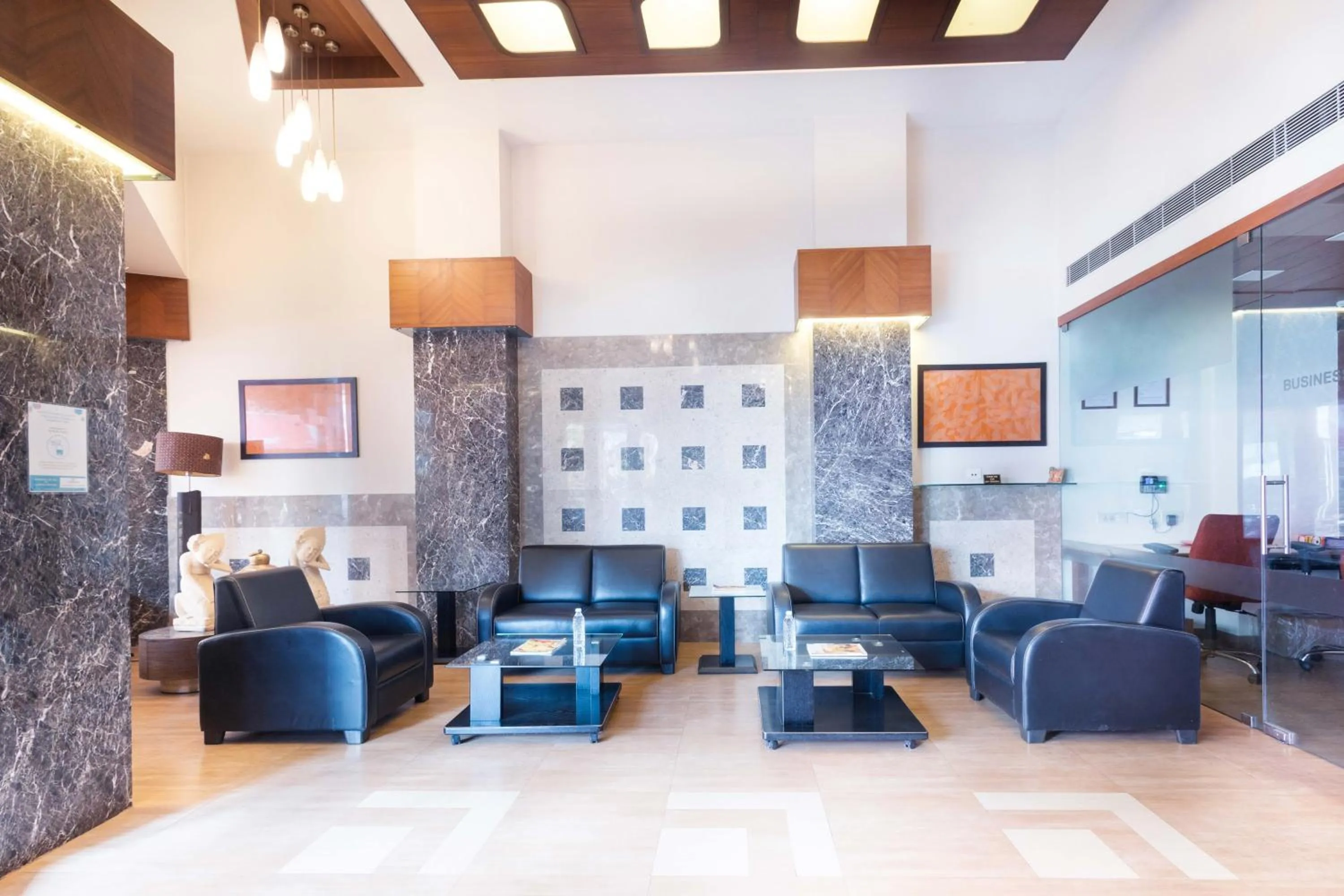 Seating area in Treebo Ambassador